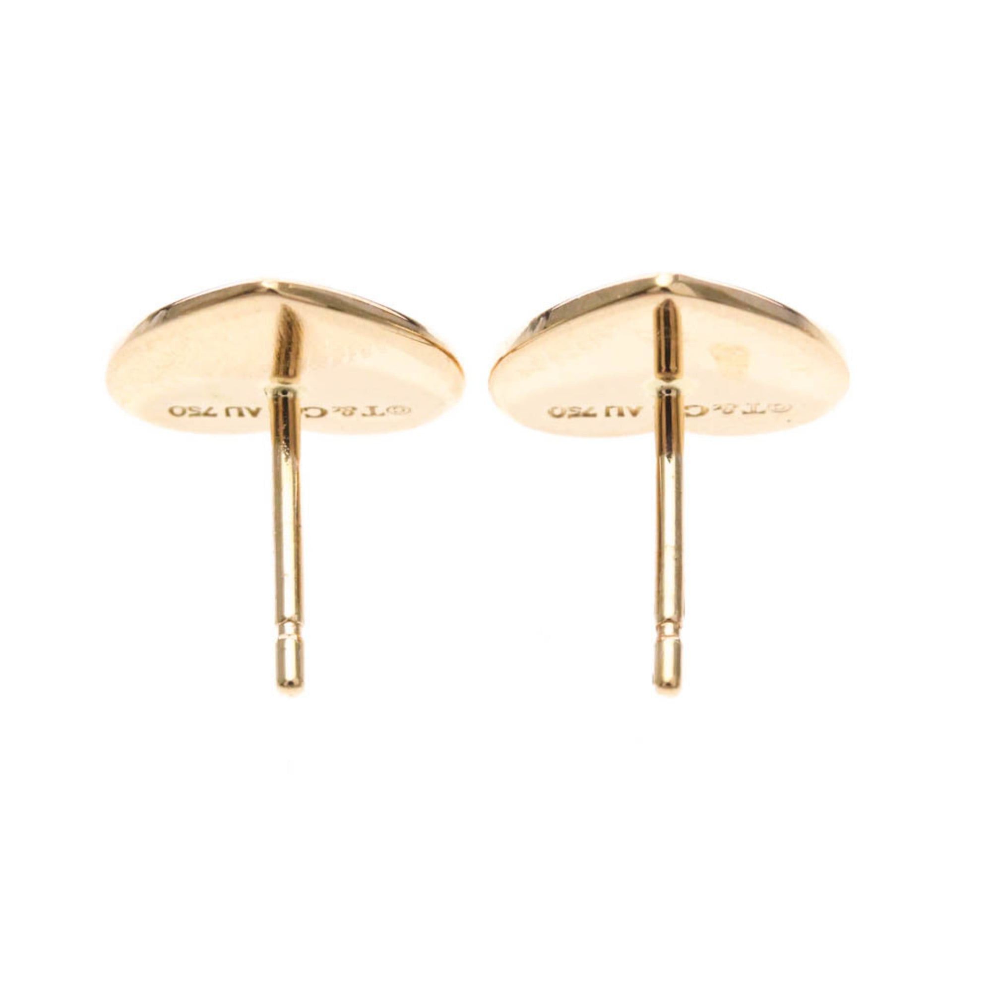 Tiffany & Co. Tiffany Return To Tiffany Diamond Earrings Diamond Pink Gold (18K) Stud Earrings Pink Gold Size ONE SIZE - 9 Thumbnail