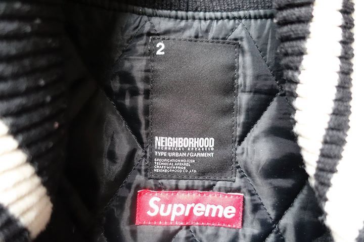 Neighborhood × Supreme Supreme X Neighborhood 07 Varsity
