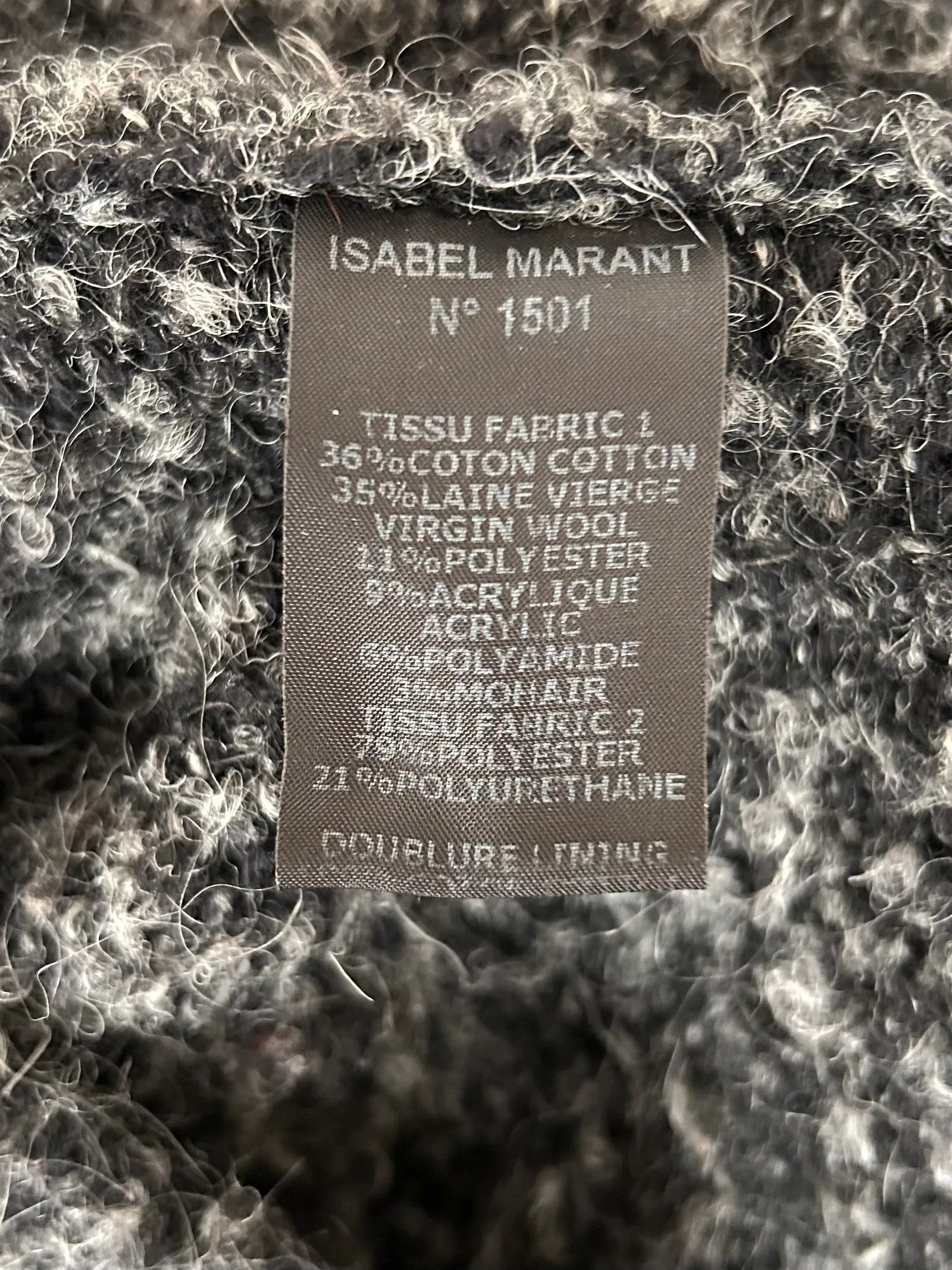 Isabel Marant Isabel Marant Etoile Coat Size S / US 4 / IT 40 - 3 Thumbnail
