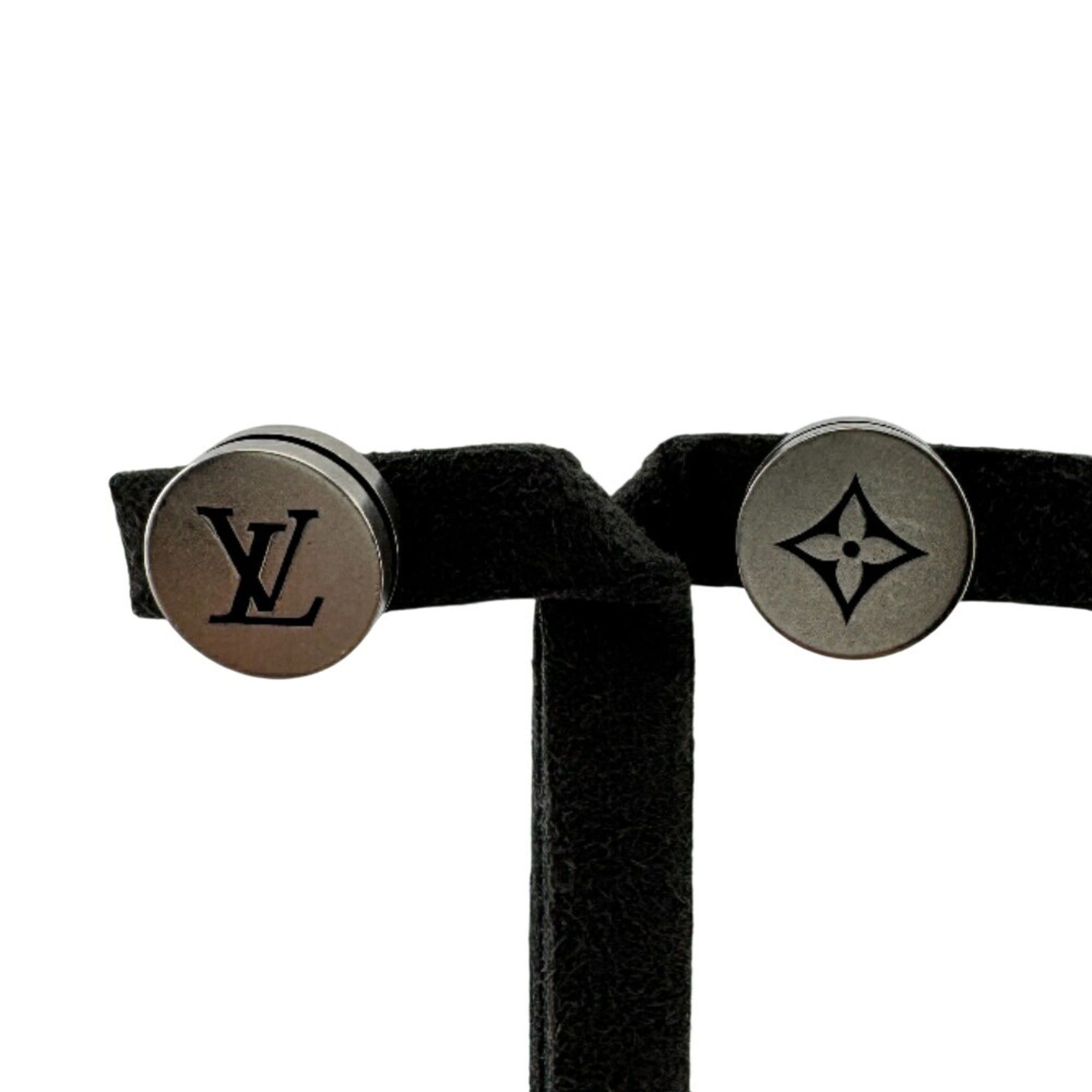 Louis Vuitton Louis Vuitton M02028 Earrings - LV Tailor (Only 2 pieces available) Monogram Flower in Silver Size ONE SIZE - 7 Thumbnail