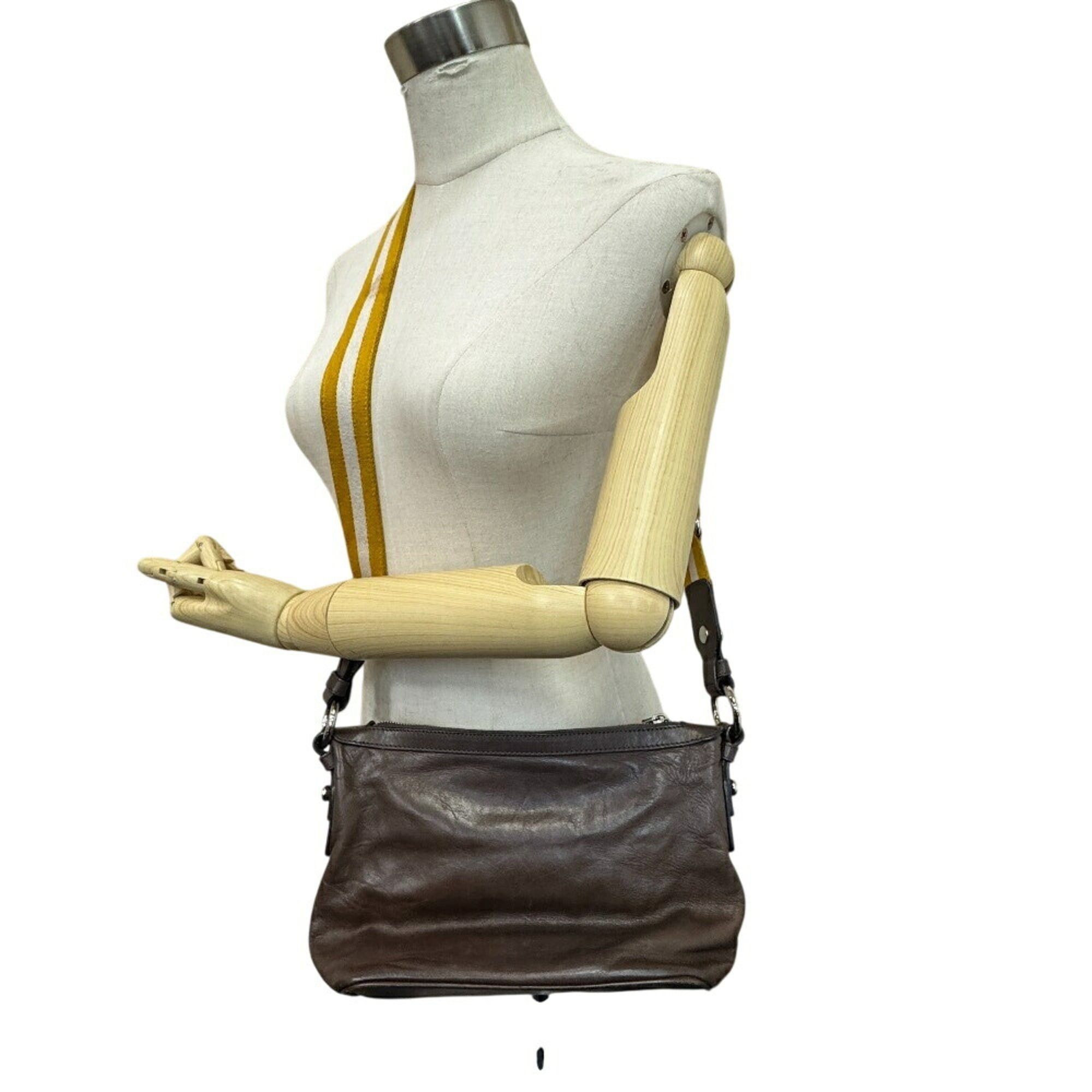 Bally BALLY shoulder bag brown Size ONE SIZE - 10 Thumbnail