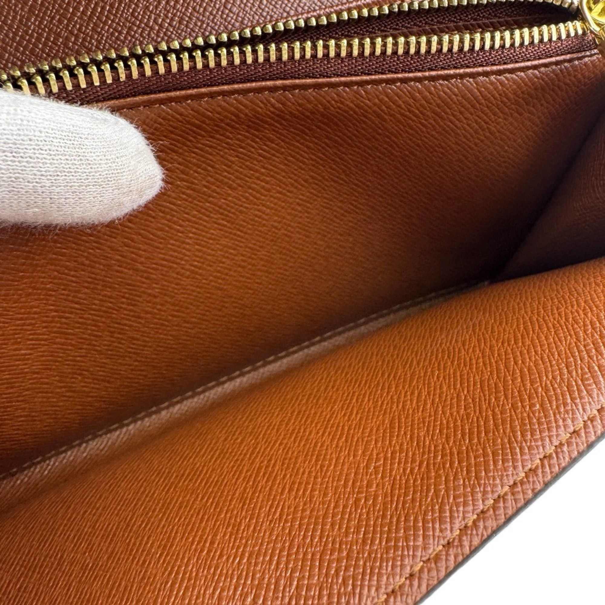 Louis Vuitton Louis Vuitton Portefeuille Sarah Monogram Long Wallet Brown Size ONE SIZE - 11 Thumbnail