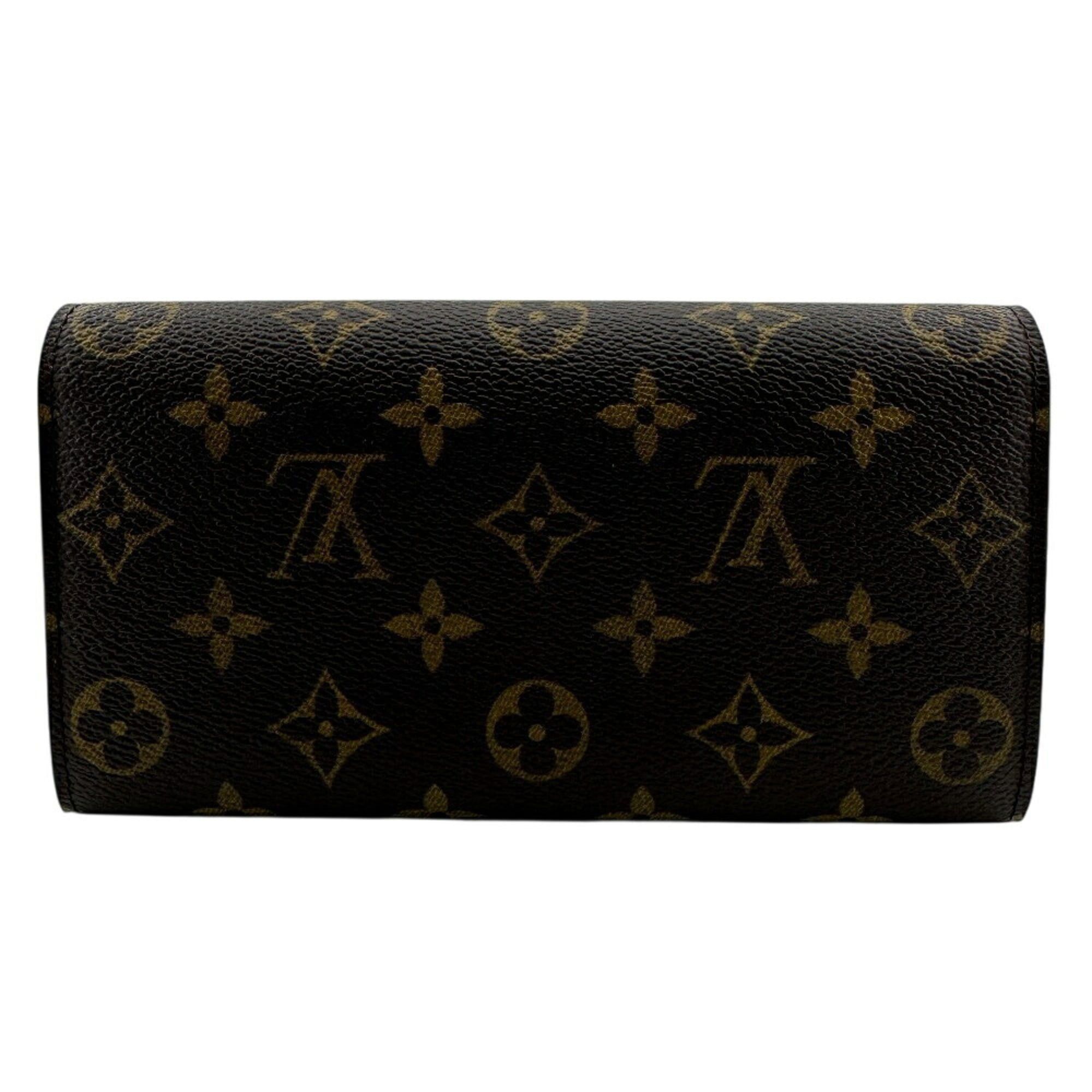 Louis Vuitton Louis Vuitton Portefeuille Sarah Monogram Long Wallet Brown Size ONE SIZE - 2 Thumbnail