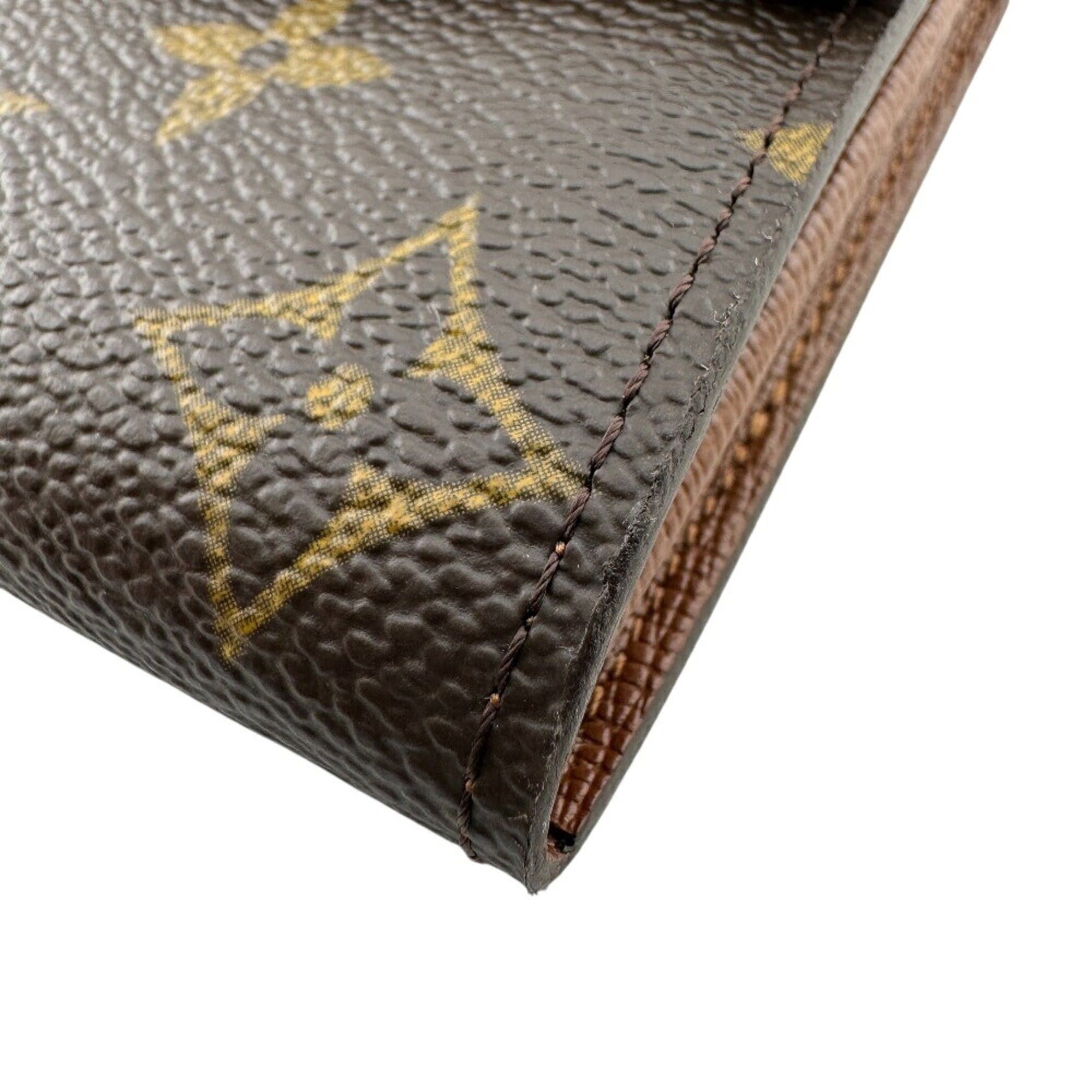 Louis Vuitton Louis Vuitton Portefeuille Sarah Monogram Long Wallet Brown Size ONE SIZE - 4 Thumbnail