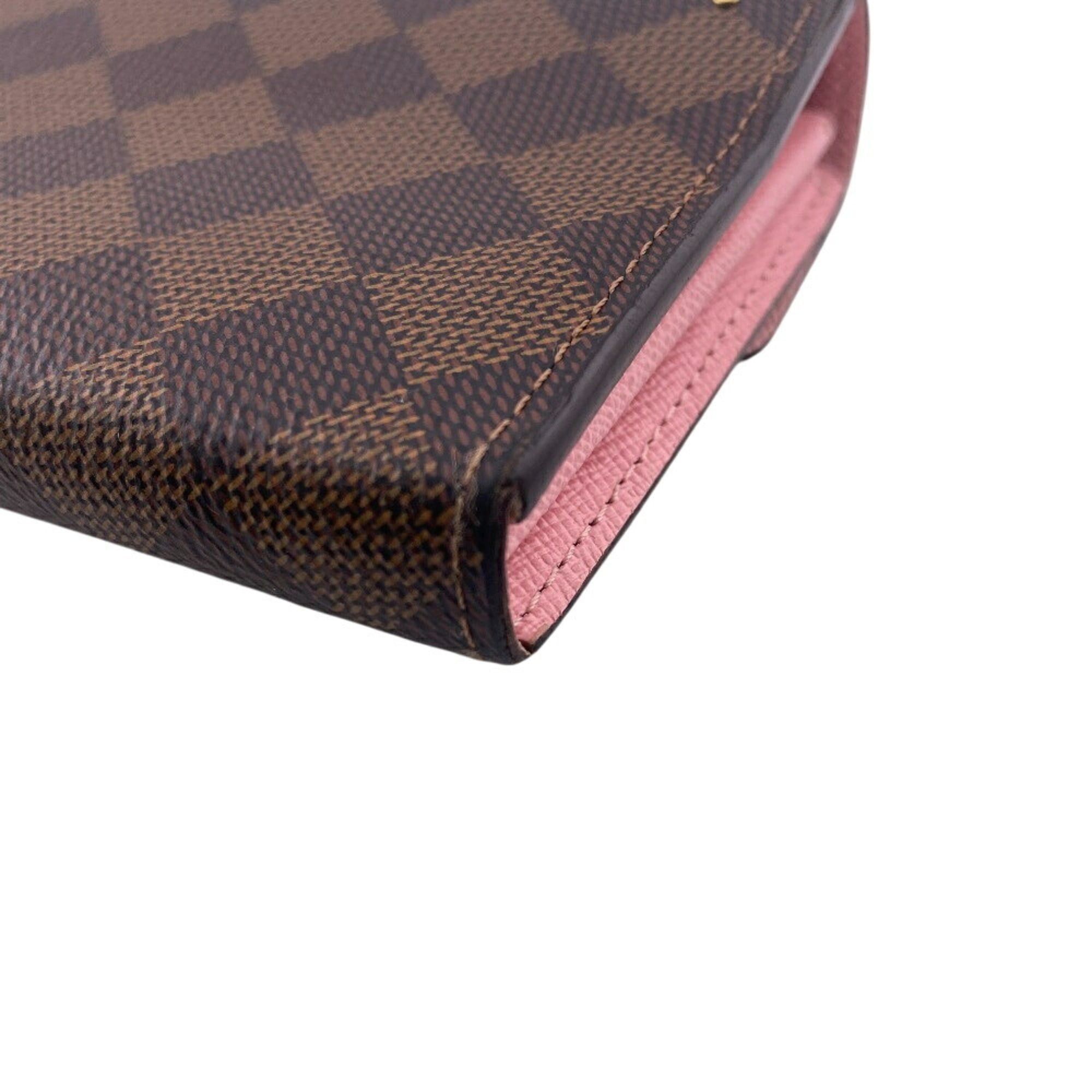 Louis Vuitton Louis Vuitton N60476 Portefeuille Sarah Damier Ebene Long Wallet Brown Women's Size ONE SIZE - 6 Thumbnail