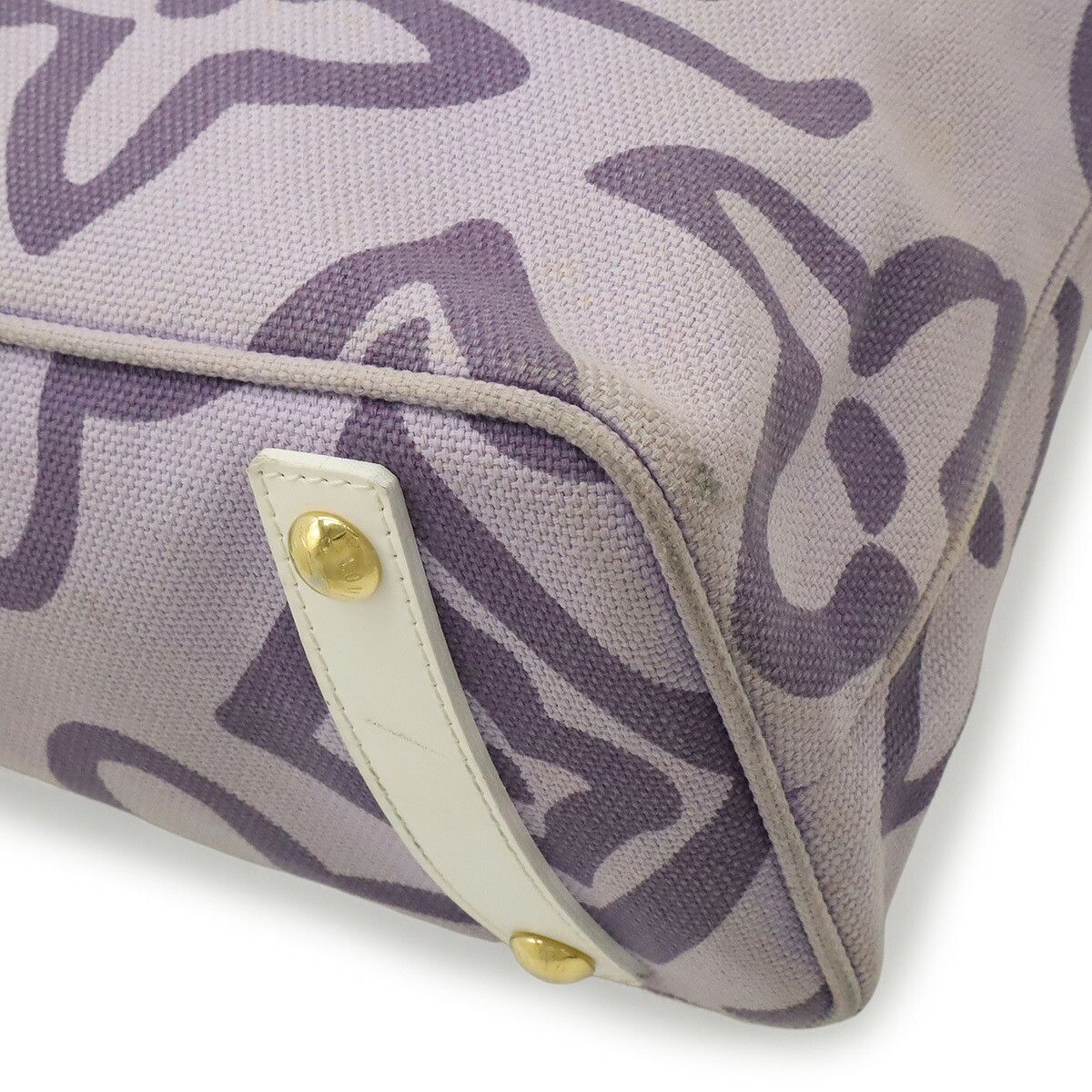 Louis Vuitton Louis Vuitton Louis Vuitton TahitiennePM Canvas 2way Bag Textile Shoulder Bag M95680 DUTY FREE for USA Size ONE SIZE - 3 Thumbnail