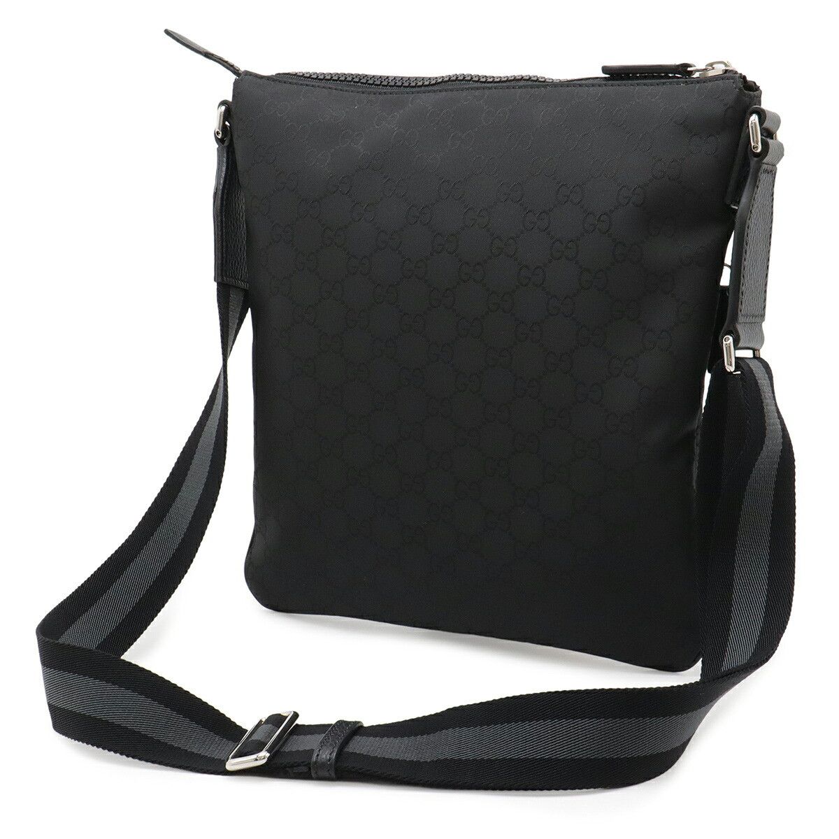 Gucci Gucci Gucci GG Nylon Shoulder Bag Textile Crossbody Bag 449184 DUTY FREE for USA Size ONE SIZE - 2 Thumbnail