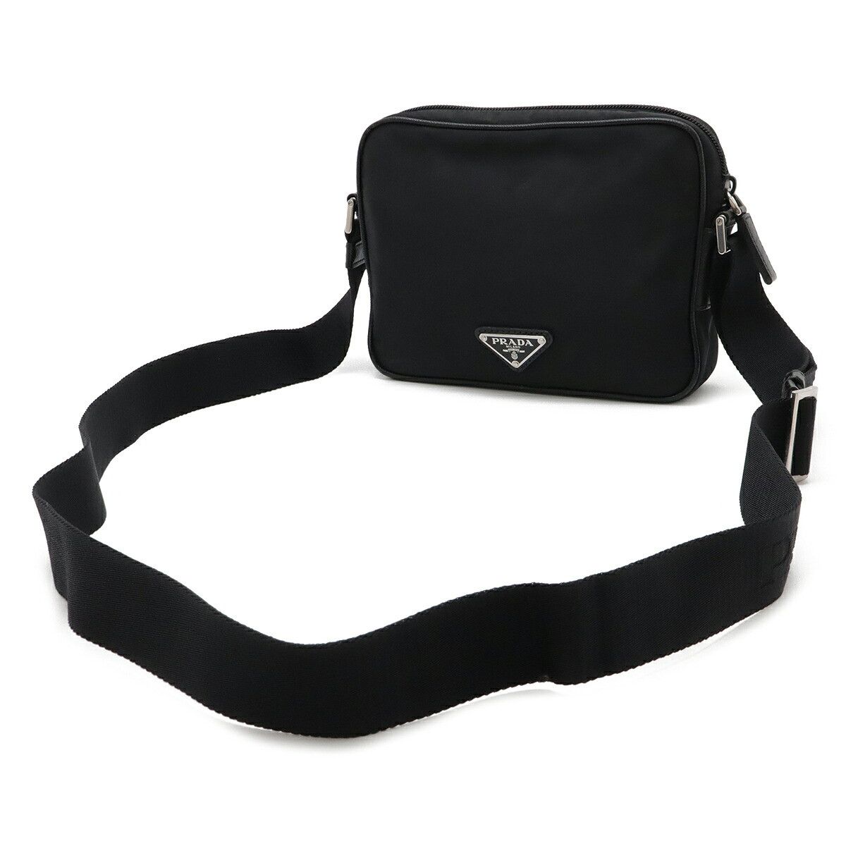 Prada Prada Prada TESSUTO SAFFIAN Shoulder Bag Textile Shoulder Bag 2VH144 DUTY FREE for USA Size ONE SIZE - 2 Thumbnail