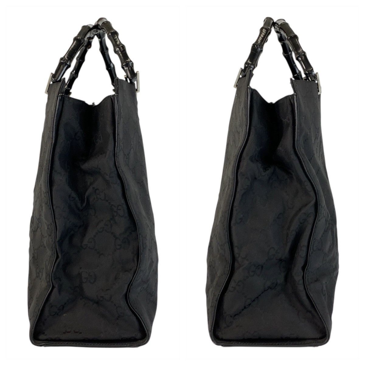 Gucci Gucci Gucci Bamboo Nylon Handbag Textile Tote Bag 002 1015 DUTY FREE for USA Size ONE SIZE - 7 Thumbnail