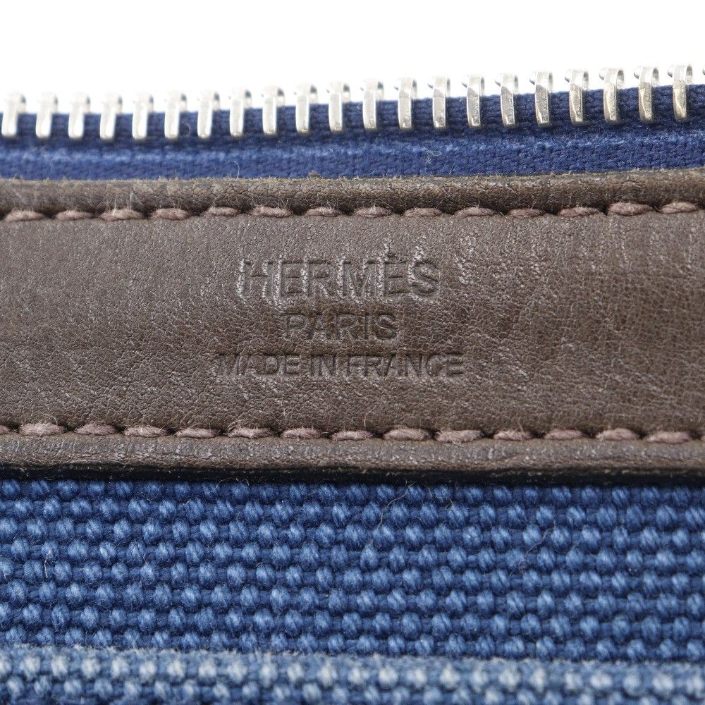 Hermes Hermes Hermès Cabas Mila PM Canvas Handbag Textile Handbag Stamp L (2008) DUTY FREE for USA Size ONE SIZE - 12 Thumbnail