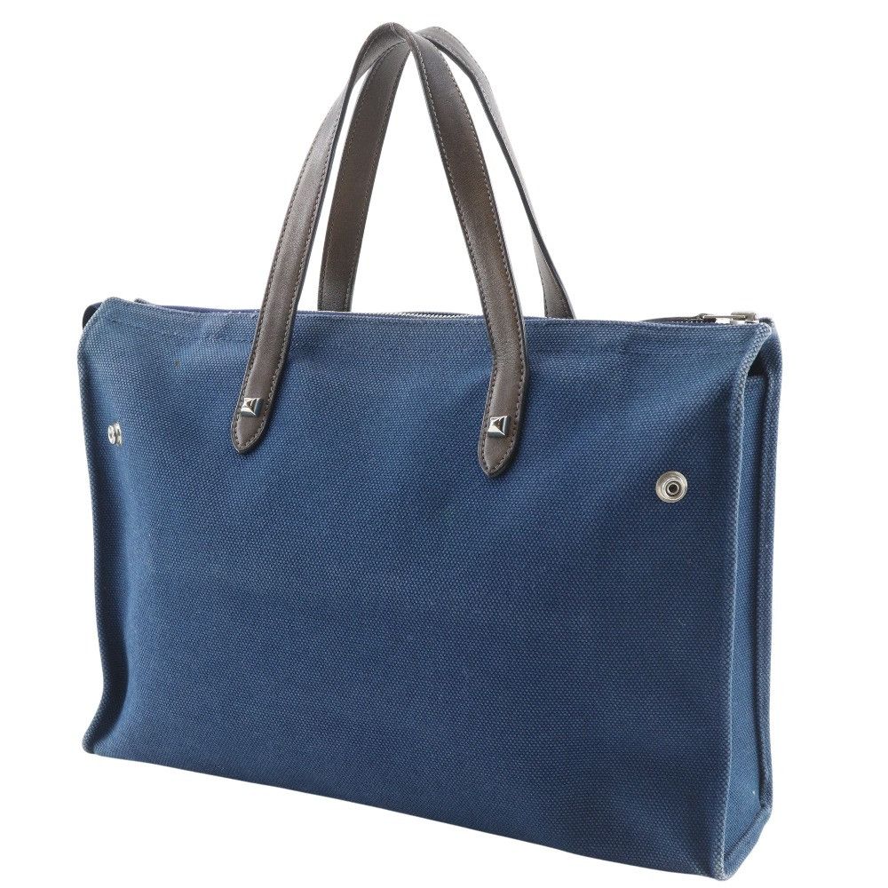 Hermes Hermes Hermès Cabas Mila PM Canvas Handbag Textile Handbag Stamp L (2008) DUTY FREE for USA Size ONE SIZE - 2 Thumbnail