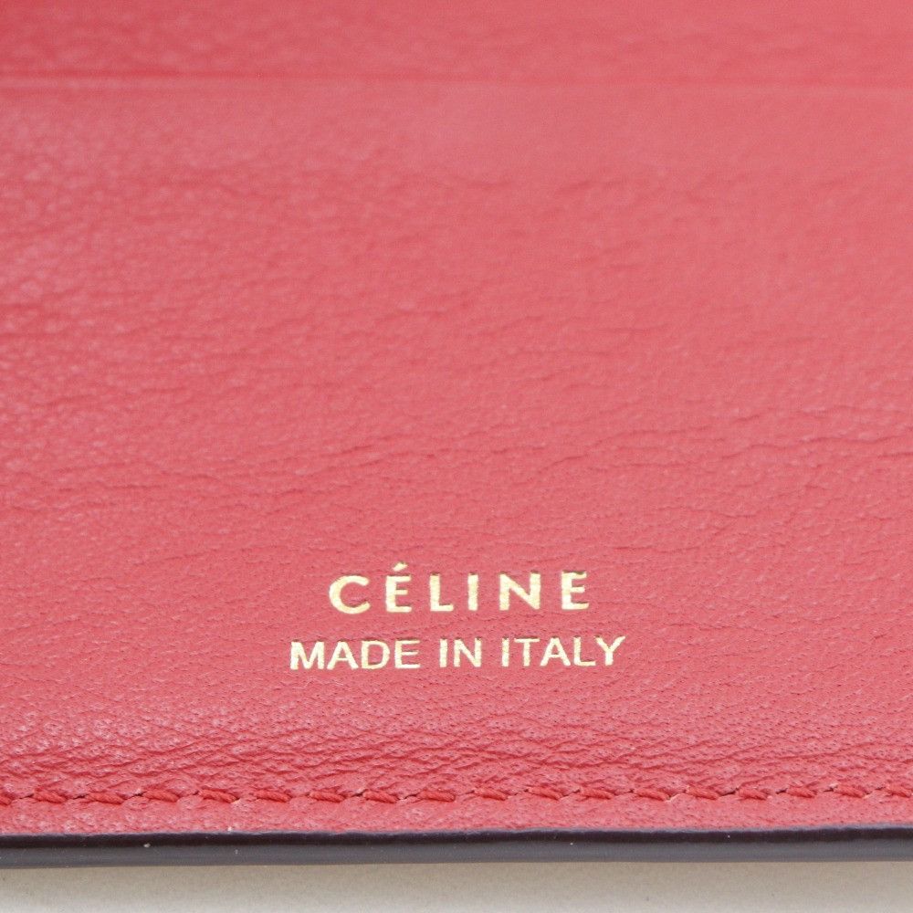 Celine Celine Celine Small Folded Multifunction Leather Wallet Leather Short Wallet DUTY FREE for USA Size ONE SIZE - 16 Thumbnail