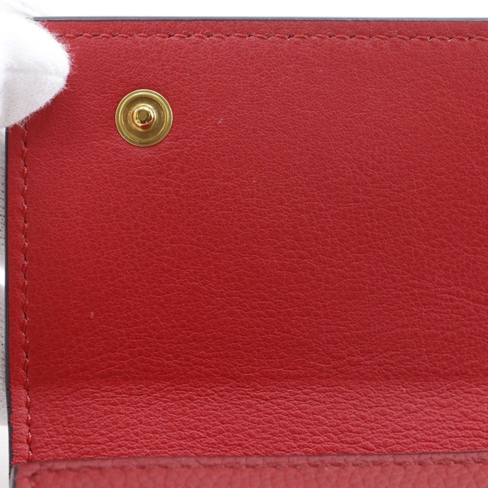 Celine Celine Celine Small Folded Multifunction Leather Wallet Leather Short Wallet DUTY FREE for USA Size ONE SIZE - 14 Thumbnail