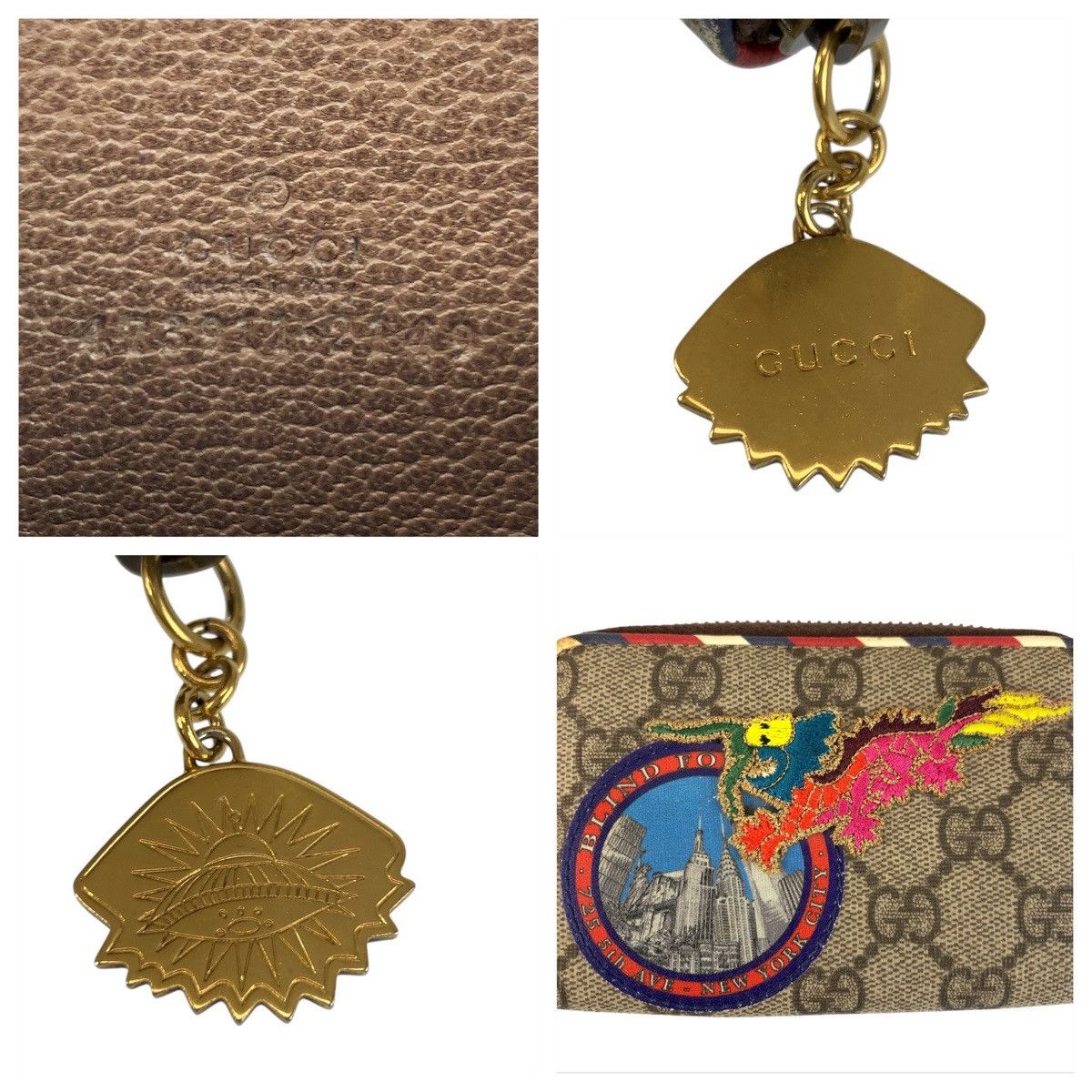 Gucci Gucci Gucci Courier GG Supreme Canvas Coin Case Textile Coin Case 473911 DUTY FREE for USA Size ONE SIZE - 3 Thumbnail
