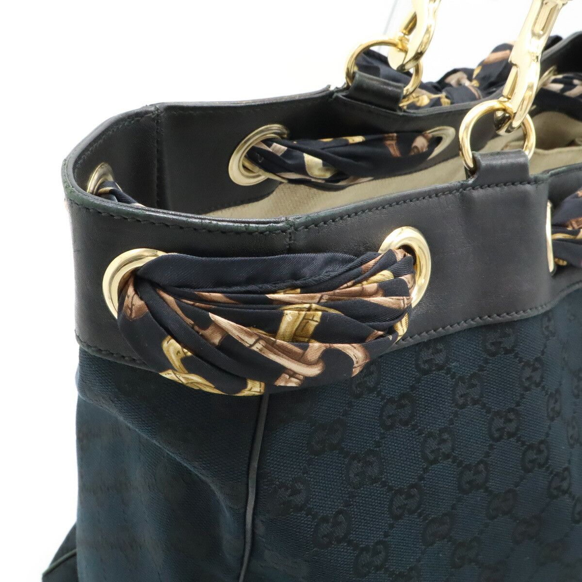 Gucci Gucci Gucci GG Canvas 2way Tote Bag Textile Shoulder Bag 153033 DUTY FREE for USA Size ONE SIZE - 4 Thumbnail