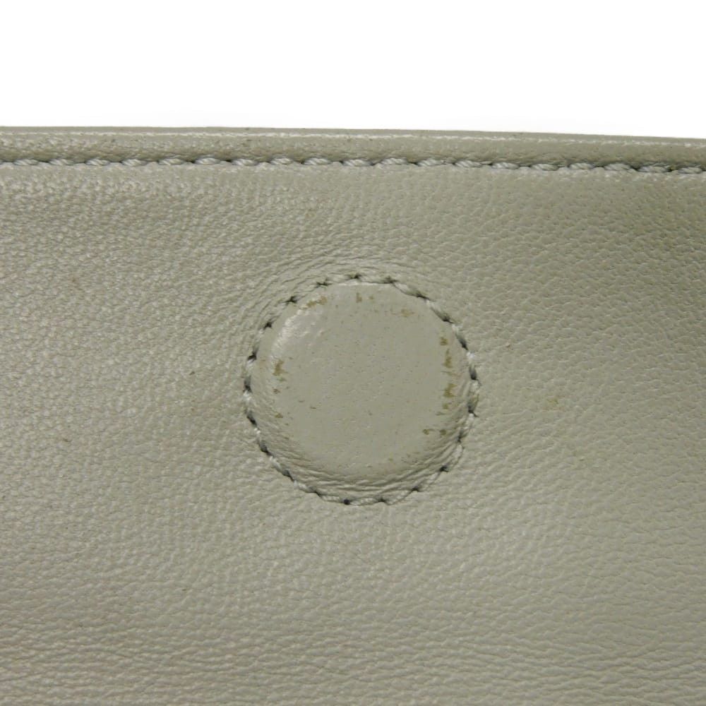 Celine Celine CELINE Logo Print Triangle Bag Smooth Calfskin Shoulder Bag Leather Shoulder Bag 195903DCS.10PG DUTY FREE for USA Size ONE SIZE - 10 Thumbnail