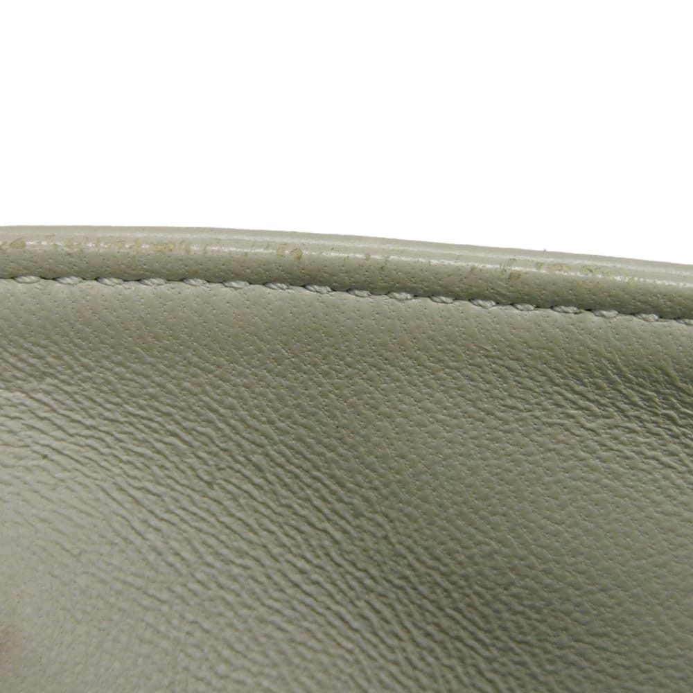 Celine Celine CELINE Logo Print Triangle Bag Smooth Calfskin Shoulder Bag Leather Shoulder Bag 195903DCS.10PG DUTY FREE for USA Size ONE SIZE - 9 Thumbnail