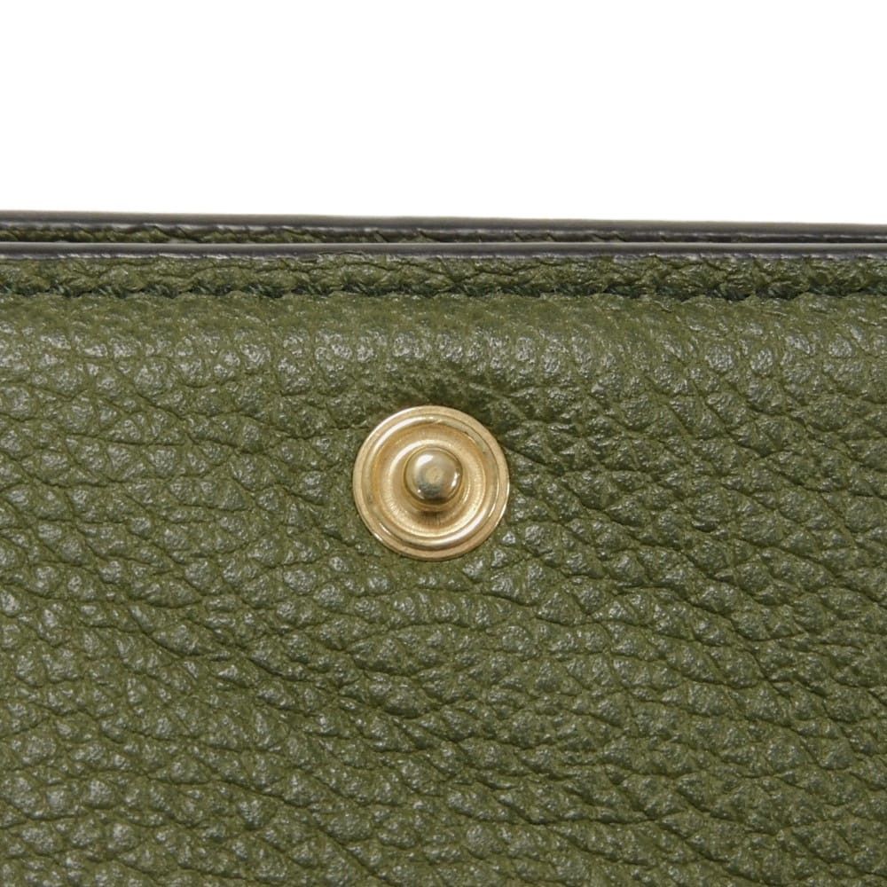 Gucci Gucci GUCCI Logo Embossed Calf Leather Trifold Wallet Leather Short Wallet 736151 0E8IG 3352 DUTY FREE for USA Size ONE SIZE - 9 Thumbnail