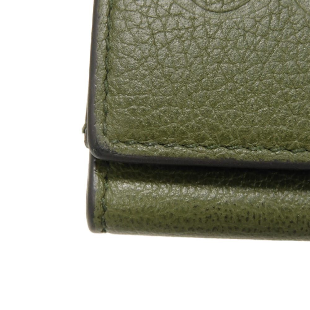 Gucci Gucci GUCCI Logo Embossed Calf Leather Trifold Wallet Leather Short Wallet 736151 0E8IG 3352 DUTY FREE for USA Size ONE SIZE - 16 Thumbnail