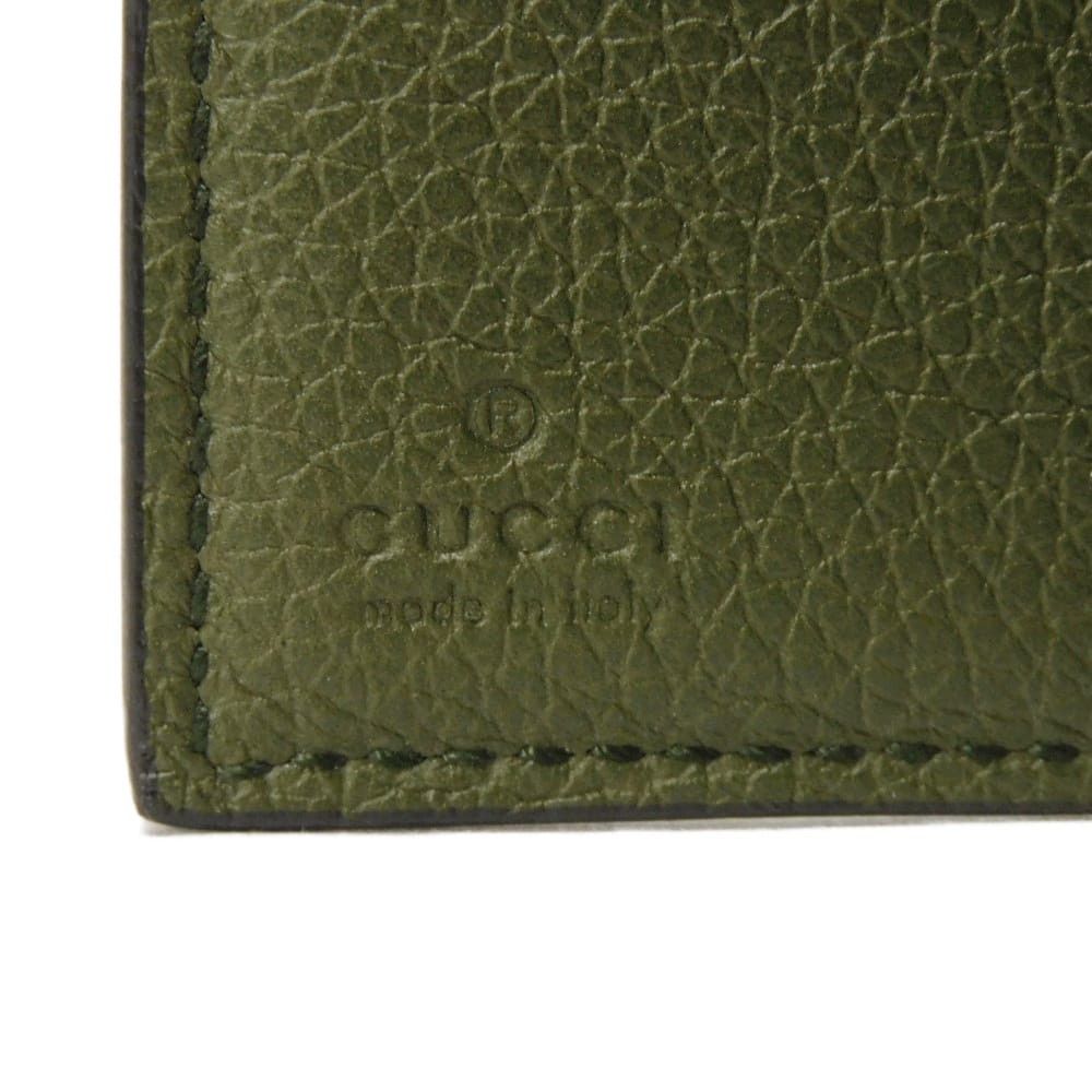 Gucci Gucci GUCCI Logo Embossed Calf Leather Trifold Wallet Leather Short Wallet 736151 0E8IG 3352 DUTY FREE for USA Size ONE SIZE - 6 Thumbnail