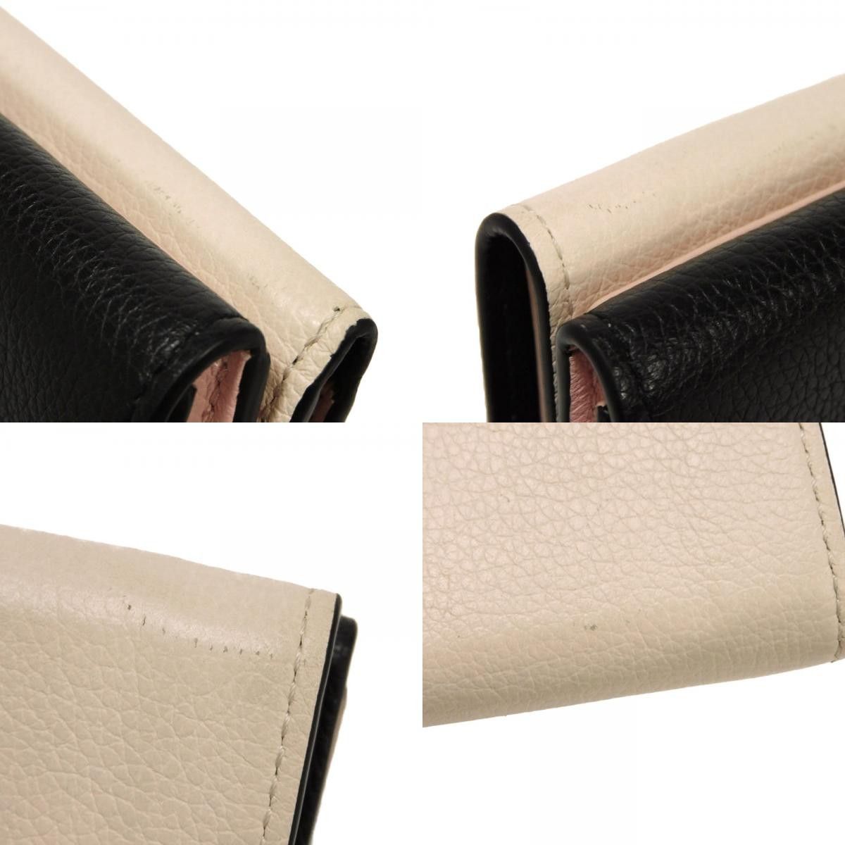 Louis Vuitton Louis Vuitton Louis Vuitton Portefeuille Lock Mini Grained Calf Leather Trifold Wallet Leather Short Wallet M80984 DUTY FREE for USA Size ONE SIZE - 18 Thumbnail
