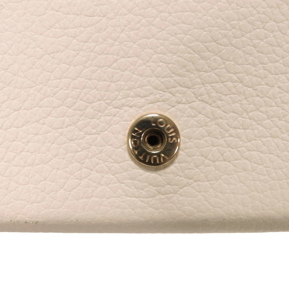 Louis Vuitton Louis Vuitton Louis Vuitton Portefeuille Lock Mini Grained Calf Leather Trifold Wallet Leather Short Wallet M80984 DUTY FREE for USA Size ONE SIZE - 8 Thumbnail