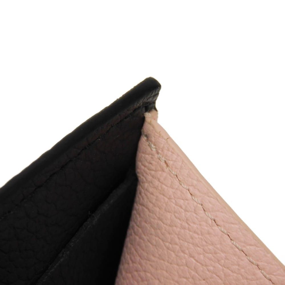 Louis Vuitton Louis Vuitton Louis Vuitton Portefeuille Lock Mini Grained Calf Leather Trifold Wallet Leather Short Wallet M80984 DUTY FREE for USA Size ONE SIZE - 13 Thumbnail
