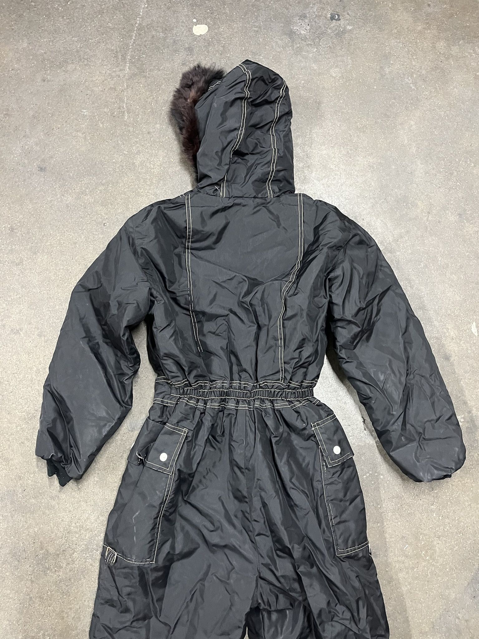 Carhartt × Vintage Vintage 1980s Fur Hood Nylon Full Zip Snow Suit Size S Size US S / EU 44-46 / 1 - 6 Thumbnail