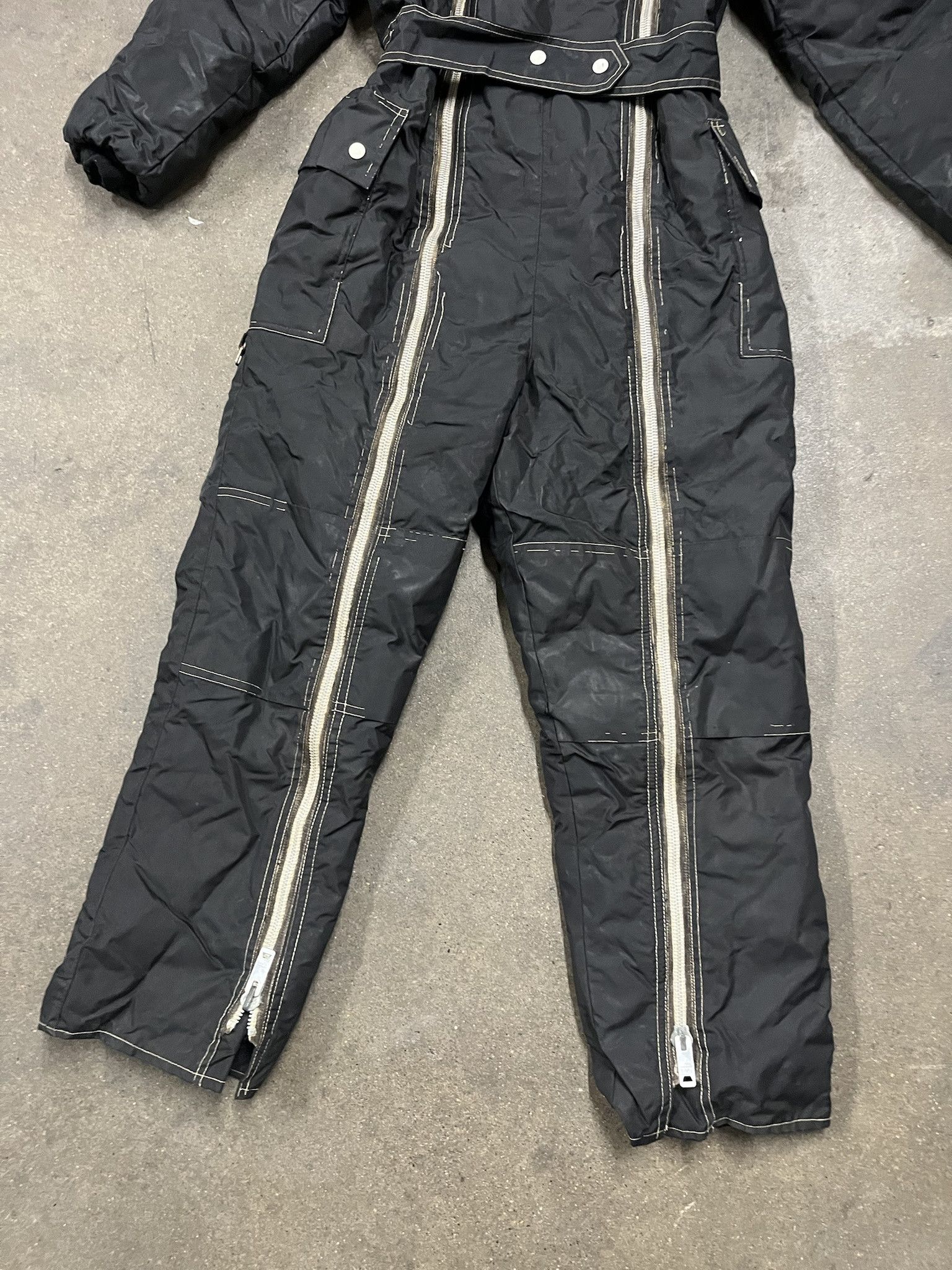 Carhartt × Vintage Vintage 1980s Fur Hood Nylon Full Zip Snow Suit Size S Size US S / EU 44-46 / 1 - 3 Thumbnail