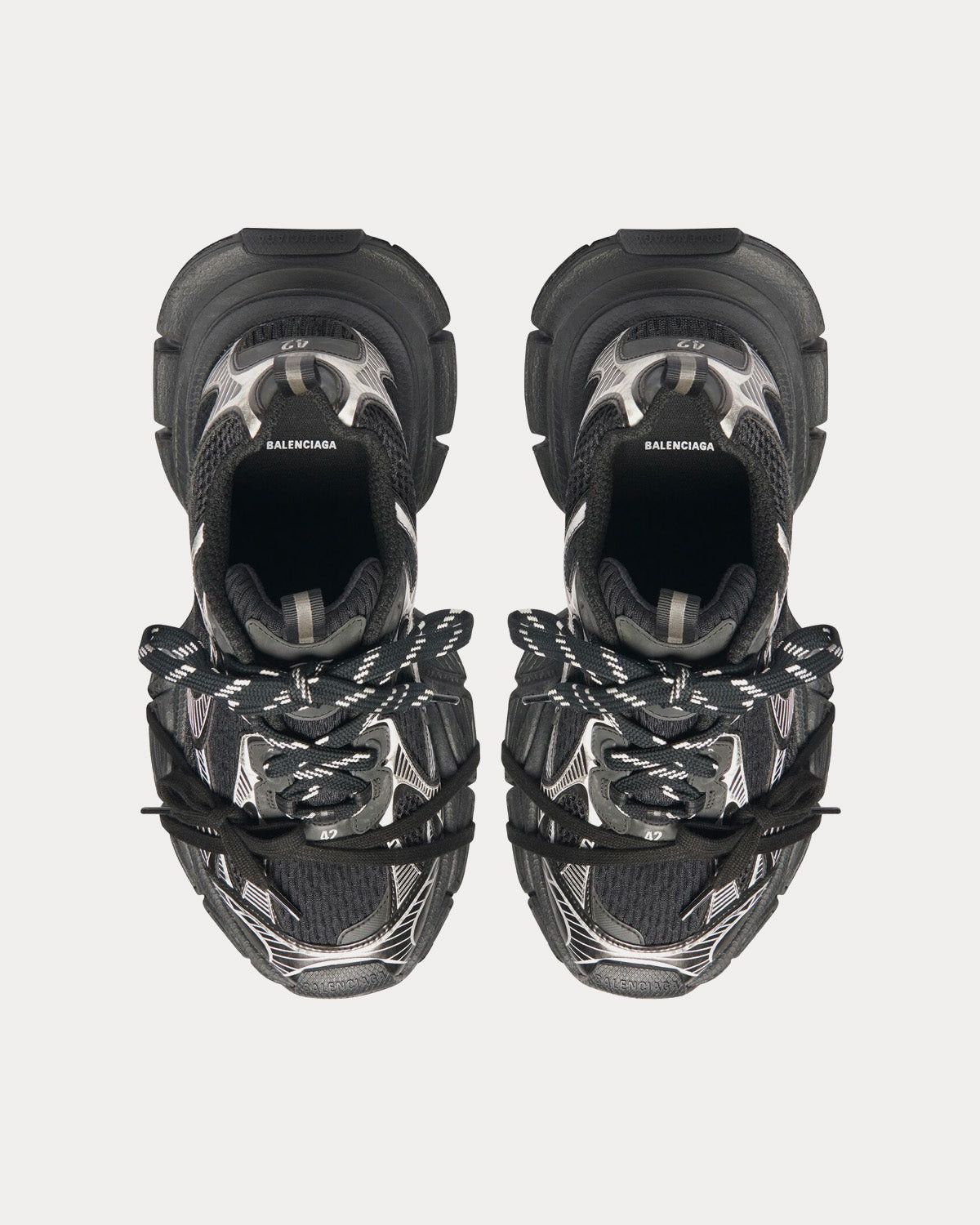 Balenciaga 3xl sneaker in black/white Size US 13 / EU 46 - 2 Thumbnail