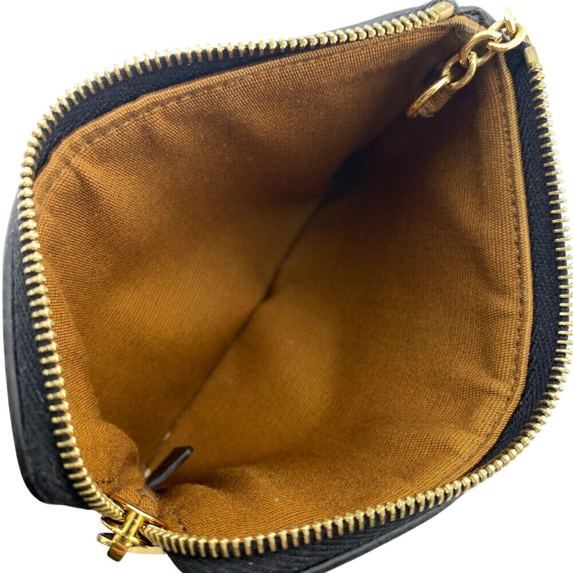 Celine CELINE Triomphe Coin Purse, Card Holder, Wallet, Brown Size ONE SIZE - 7 Thumbnail