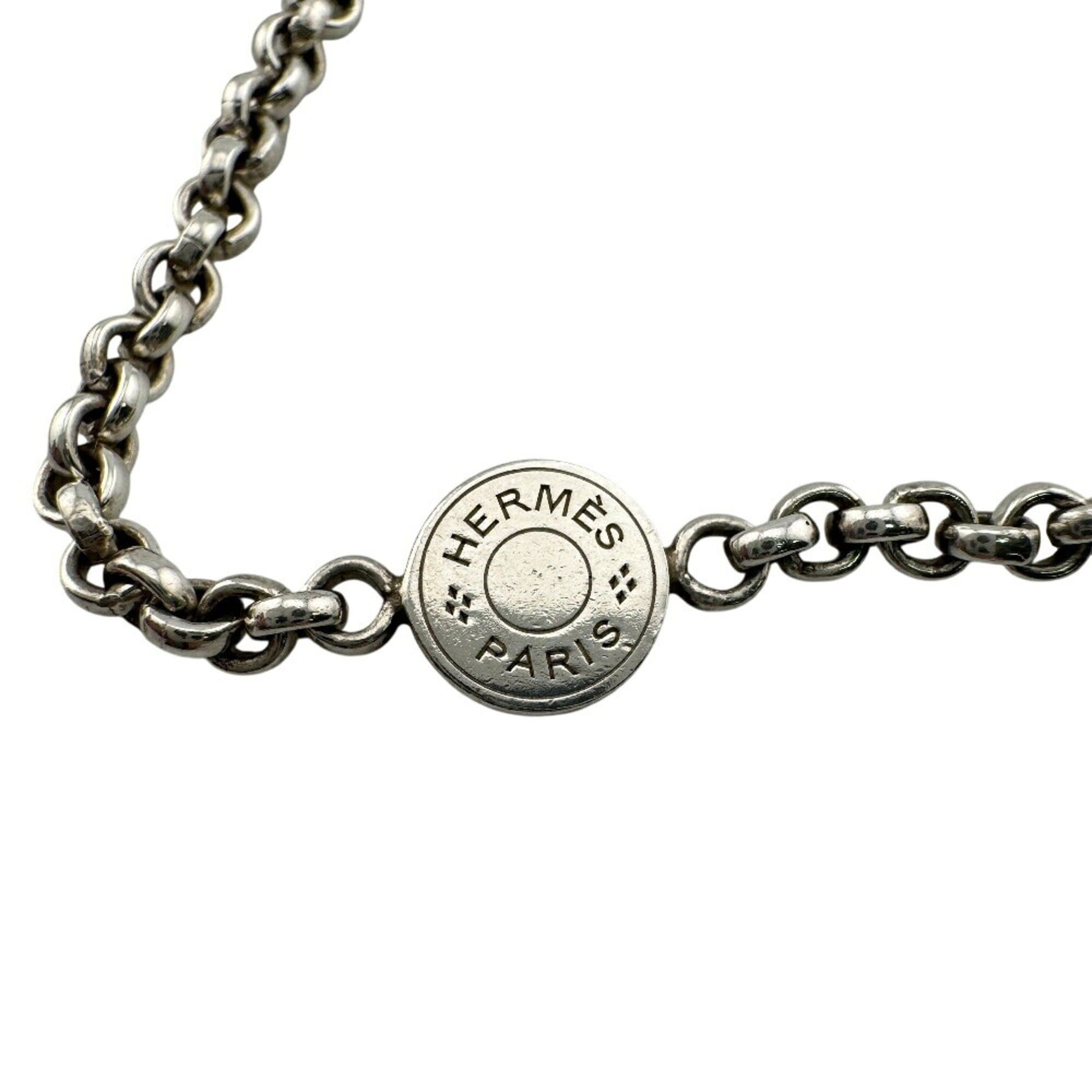 Hermes HERMES Mini Serie Silver 925 Necklace Chain Women's Size ONE SIZE - 6 Thumbnail