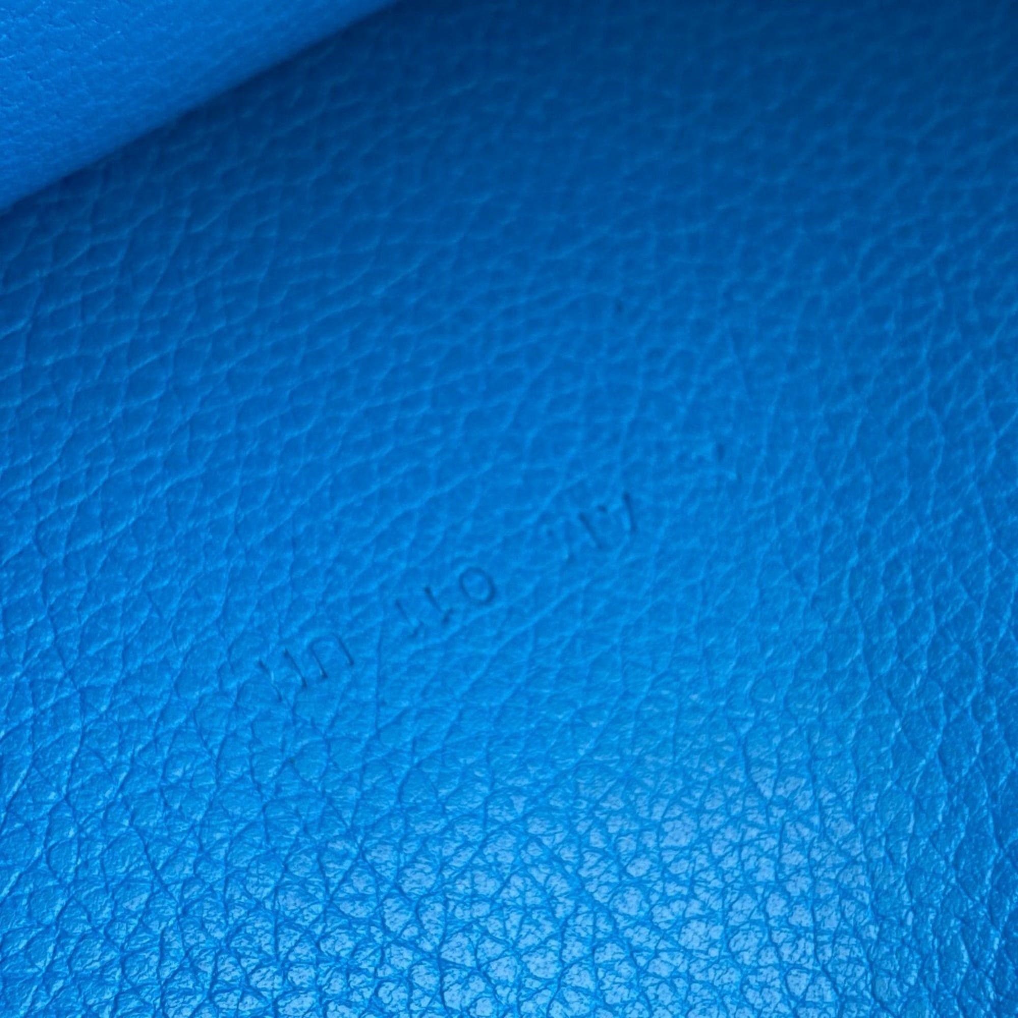 Hermes HERMES Citizen Twill Long Wallet, Blue, Women's Size ONE SIZE - 10 Thumbnail