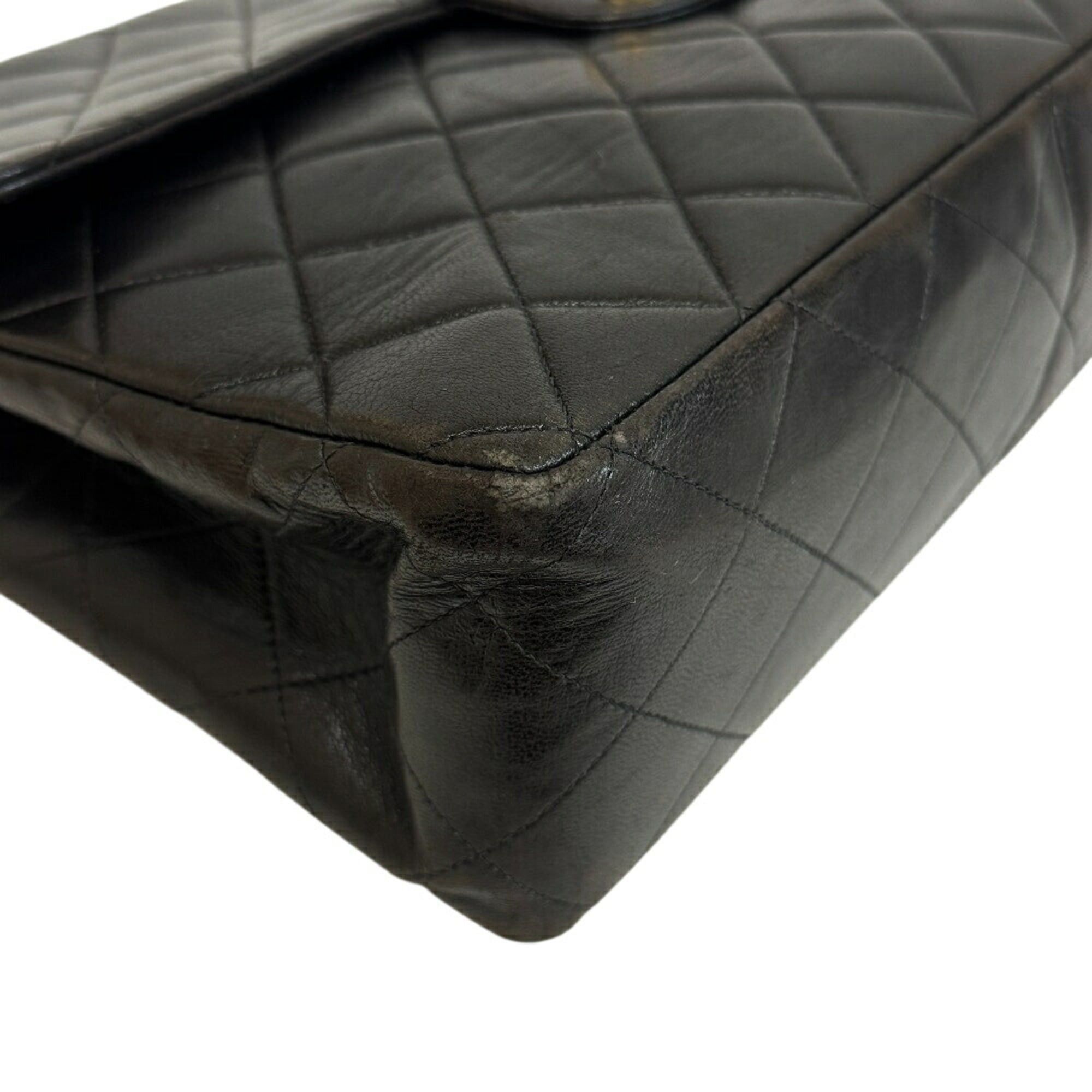 Chanel CHANEL Deca Matelasse Shoulder Bag in Black Size ONE SIZE - 4 Thumbnail