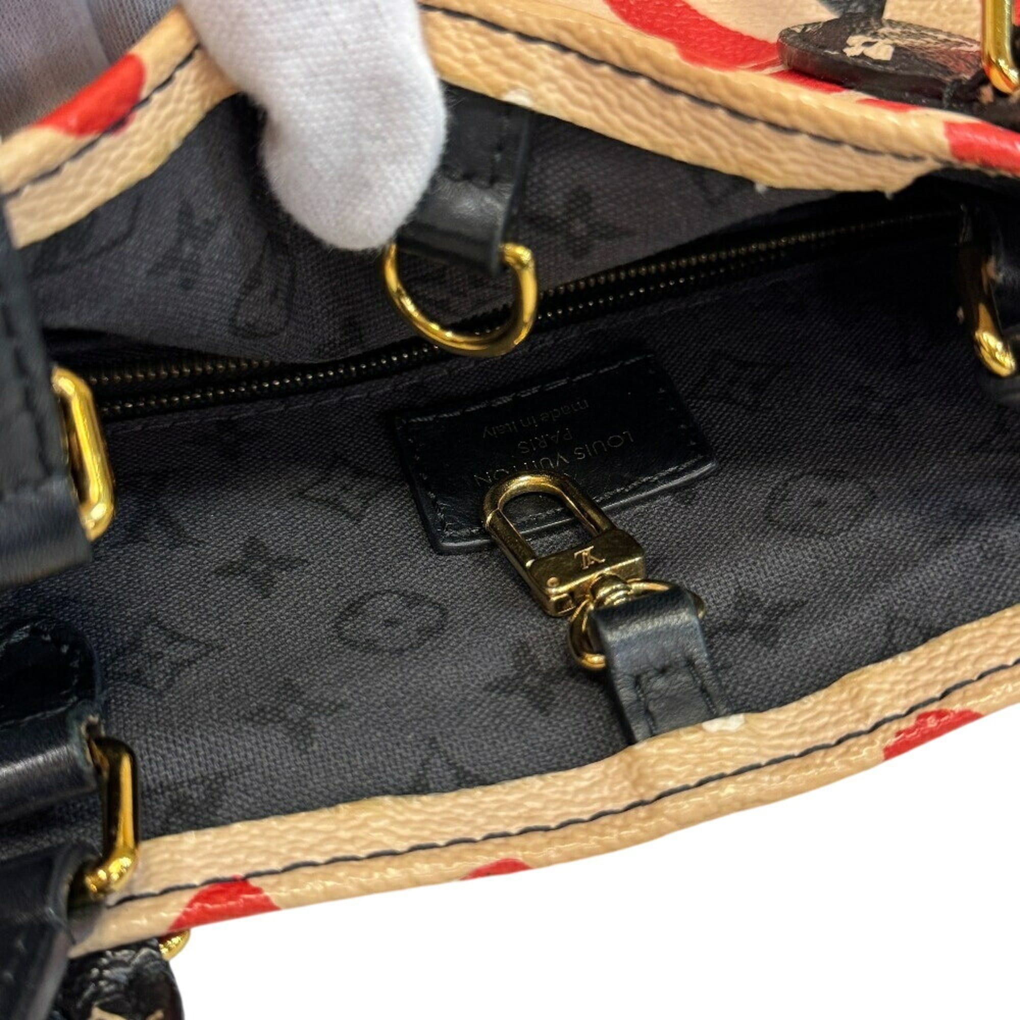 Louis Vuitton Louis Vuitton M45358 On the Go GM Shoulder Handbag LV Crafty Tote Bag Multicolor Size ONE SIZE - 8 Thumbnail