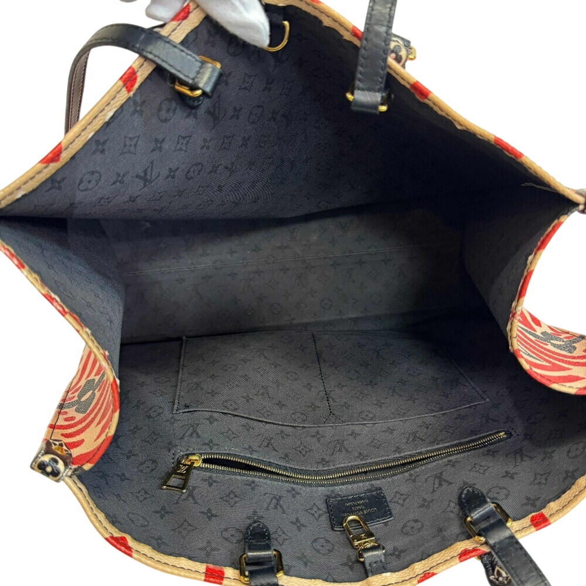 Louis Vuitton Louis Vuitton M45358 On the Go GM Shoulder Handbag LV Crafty Tote Bag Multicolor Size ONE SIZE - 9 Thumbnail