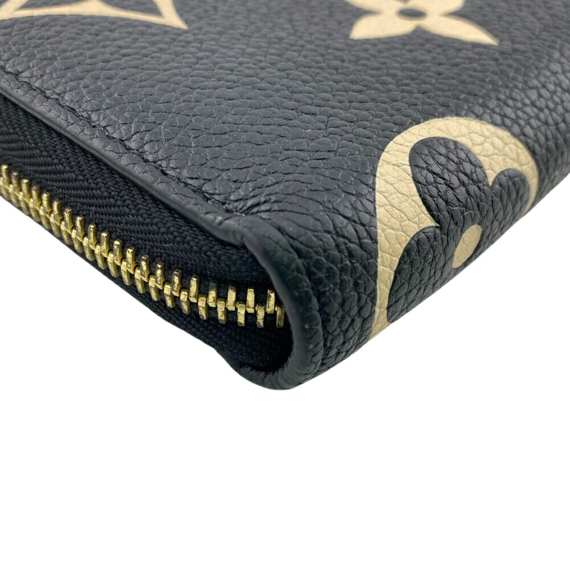 Louis Vuitton LOUIS VUITTON M80481 Zippy Wallet Monogram Empreinte Long Black Size ONE SIZE - 3 Thumbnail
