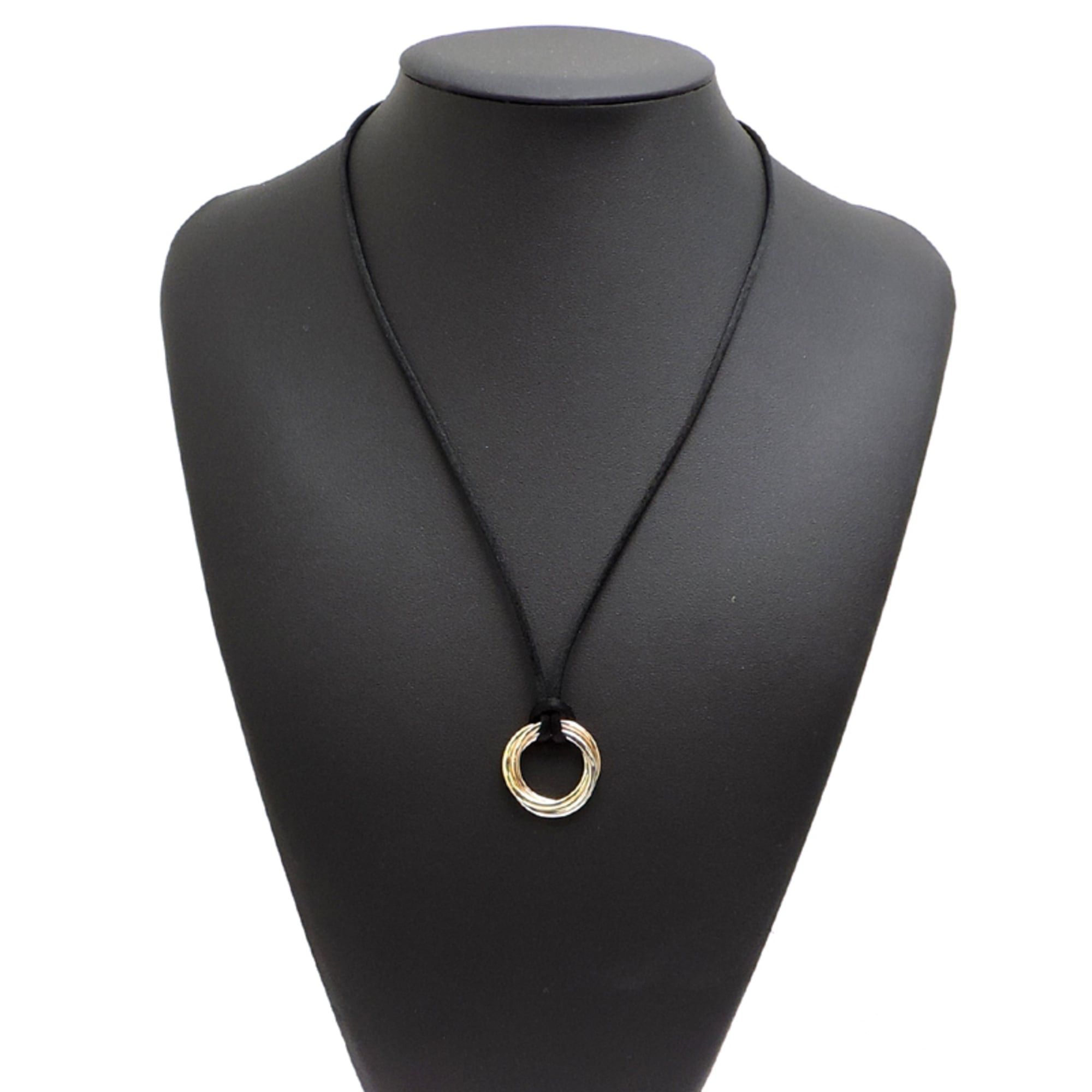 Cartier Cartier Trinity Medium Cord Necklace for Men and Women in 750 Pink Gold Size ONE SIZE - 9 Thumbnail