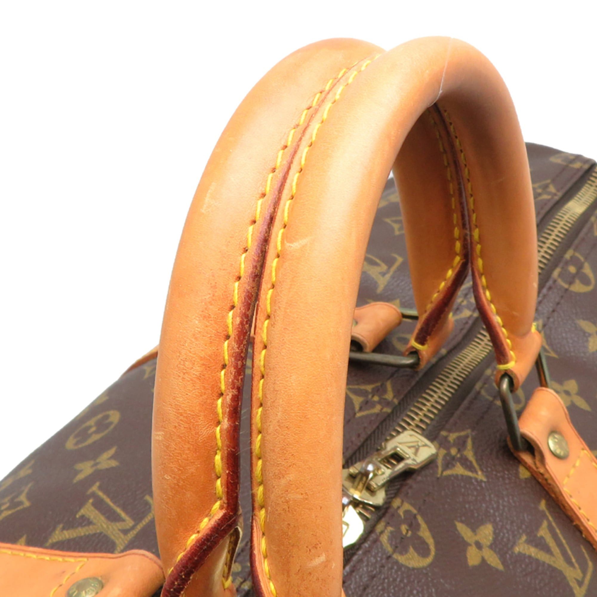 Louis Vuitton Louis Vuitton Keepall 50 Boston Bag for Men and Women, M41426 (Discontinued) Monogram Brown Size ONE SIZE - 5 Thumbnail