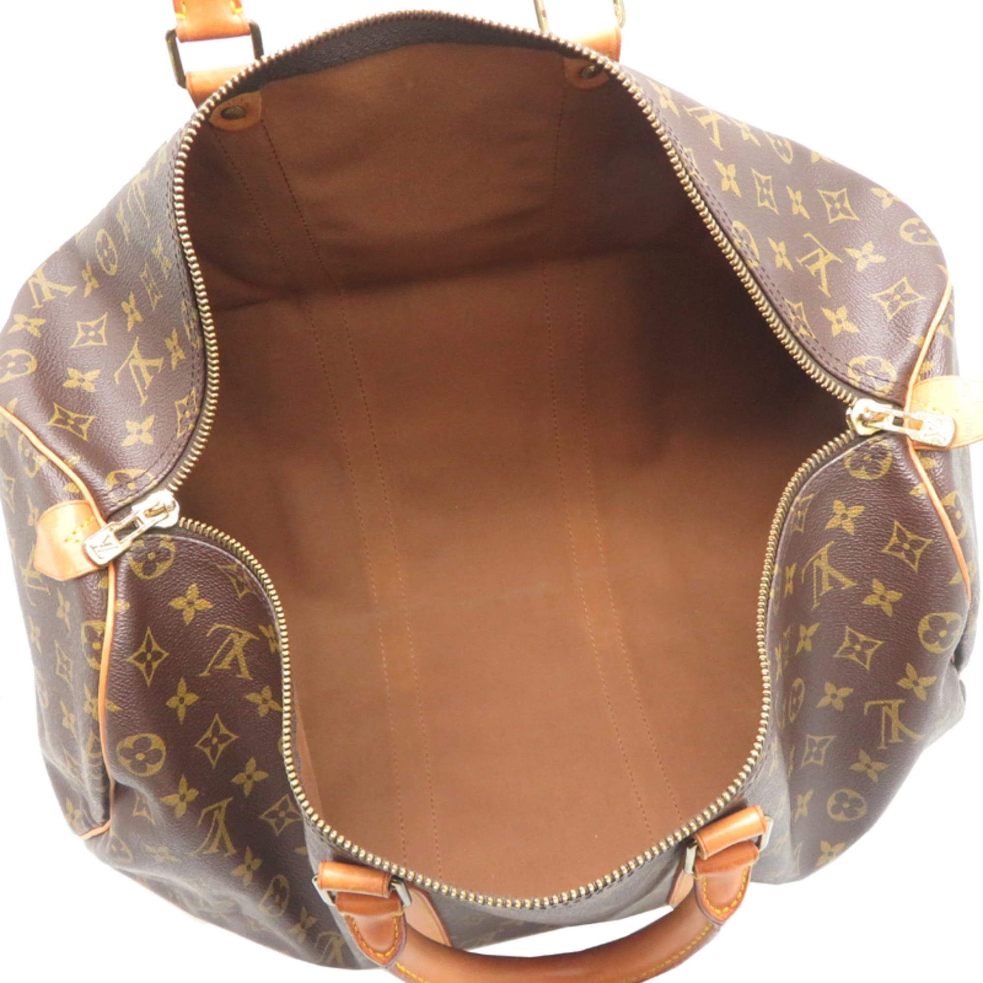 Louis Vuitton Louis Vuitton Keepall 50 Boston Bag for Men and Women, M41426 (Discontinued) Monogram Brown Size ONE SIZE - 6 Thumbnail