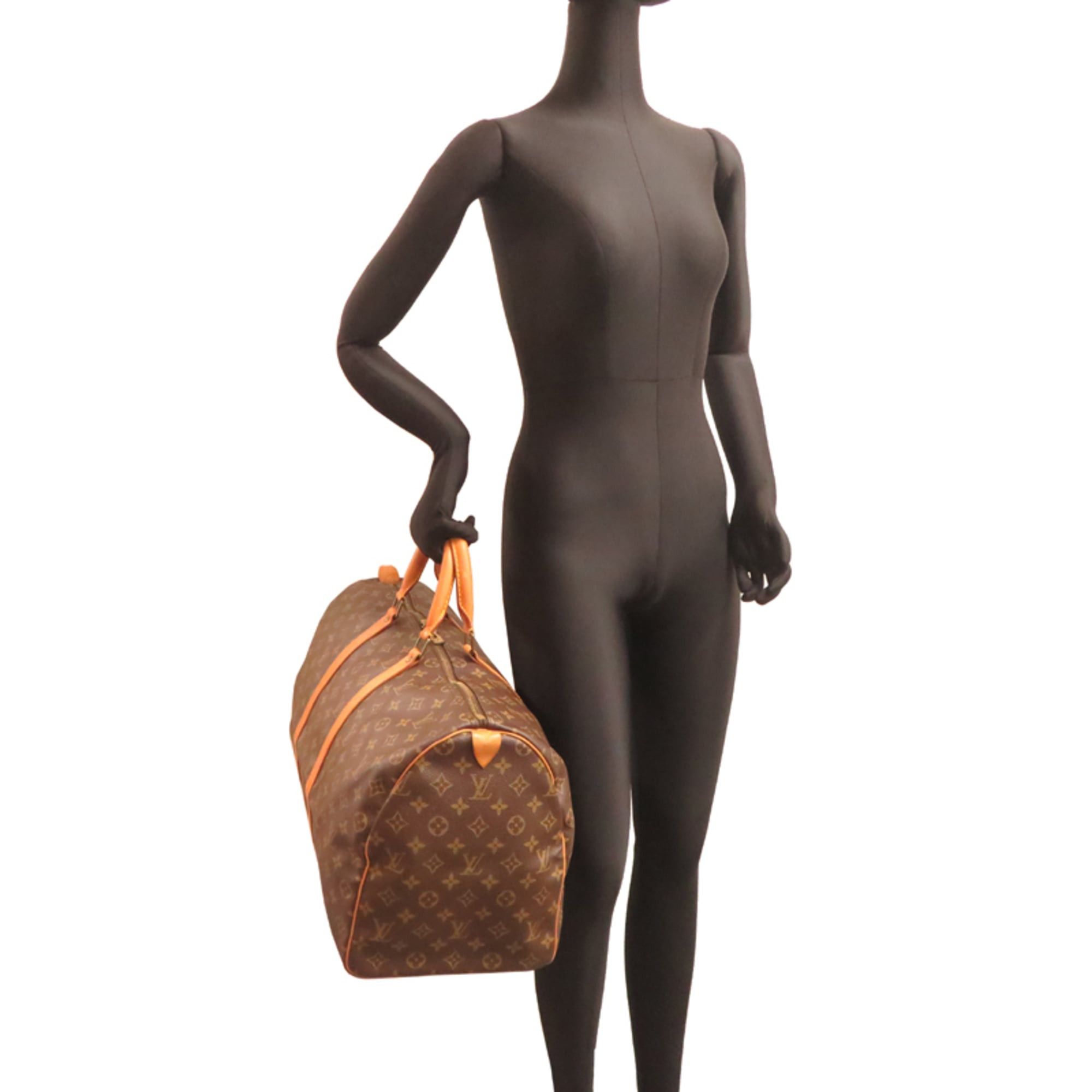 Louis Vuitton Louis Vuitton Keepall 50 Boston Bag for Men and Women, M41426 (Discontinued) Monogram Brown Size ONE SIZE - 8 Thumbnail