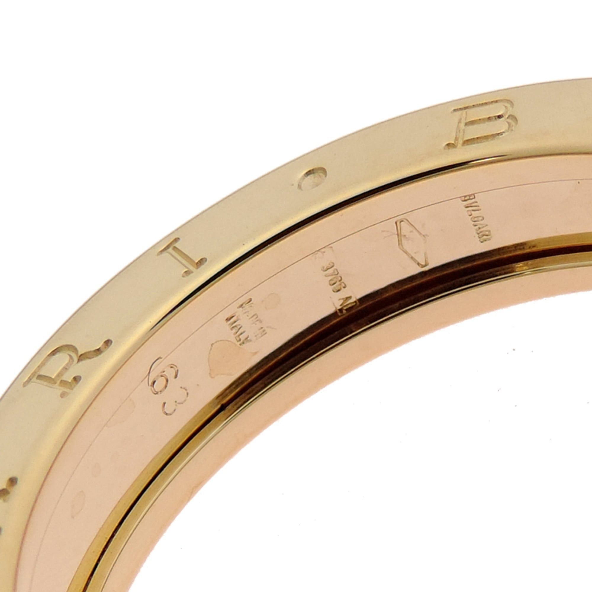 Bvlgari Bvlgari B.zero1 1 Band #63 Women's and Men's Ring in 750 Yellow Gold Size ONE SIZE - 5 Thumbnail