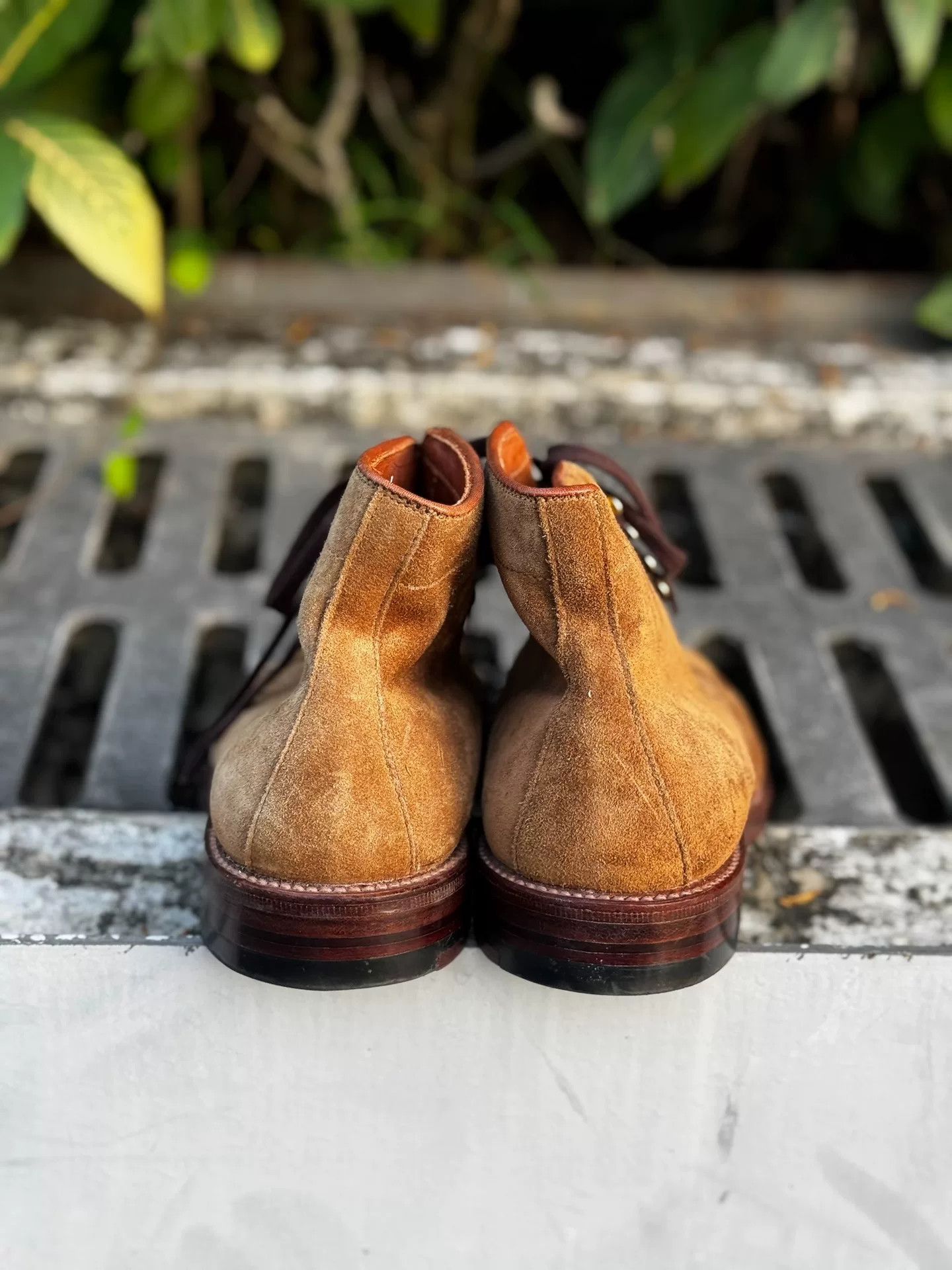 Alden Alden Plain Toe Suede Boot Size US 7.5 / EU 40-41 - 4 Thumbnail