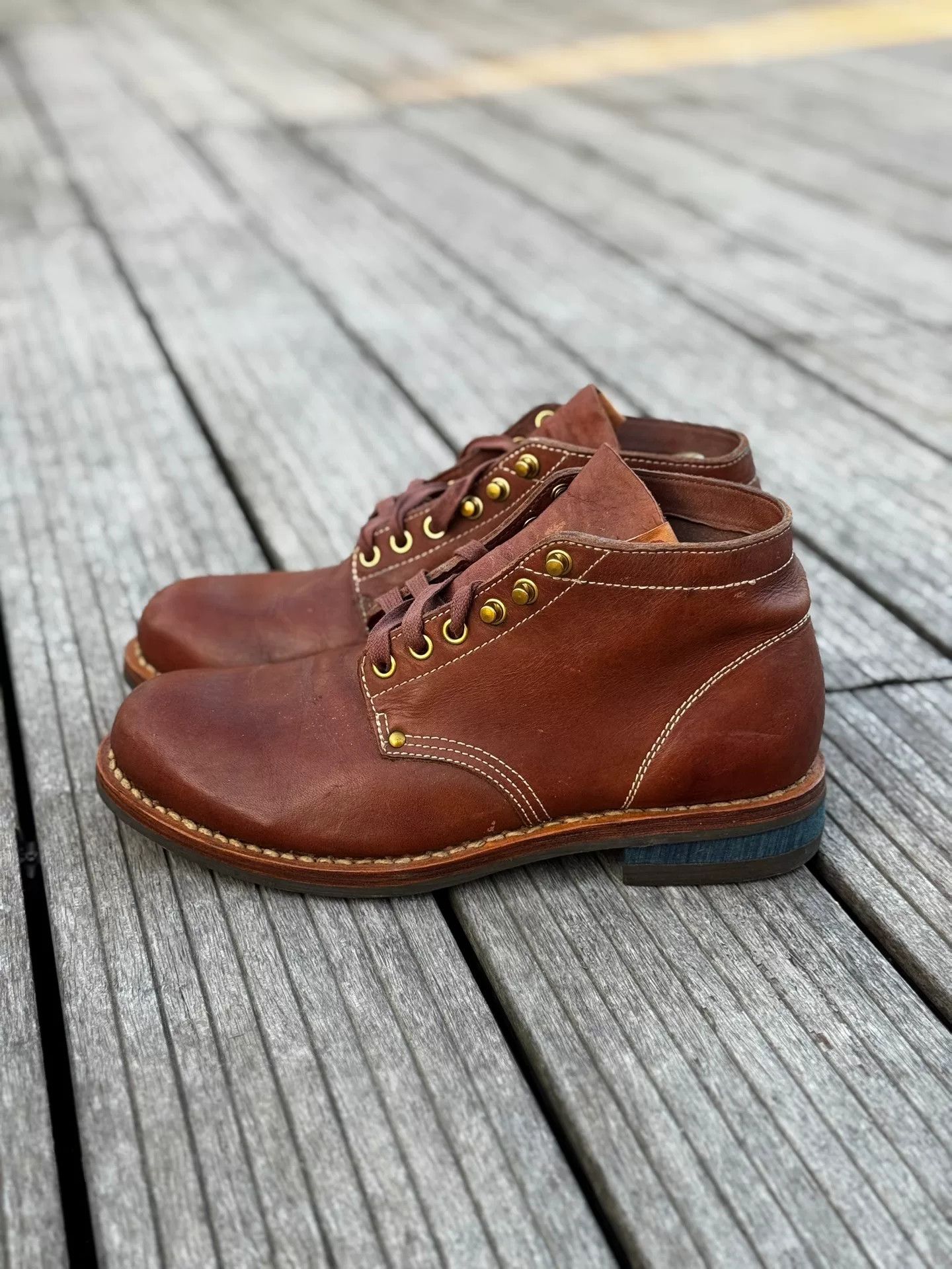 Visvim VISVIM BRIGADIER Men's Work Boots Size US 8 / EU 41 - 3 Thumbnail