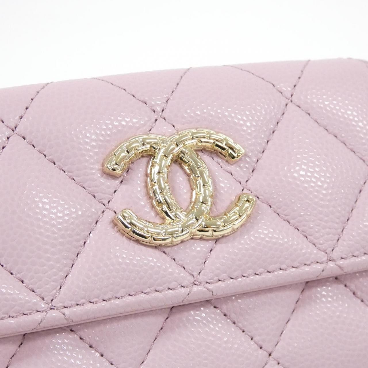 Chanel Chanel Chanel AP4084 Caviar Skin Wallet Leather Short Wallet AP4084 DUTY FREE for USA Size ONE SIZE - 5 Thumbnail
