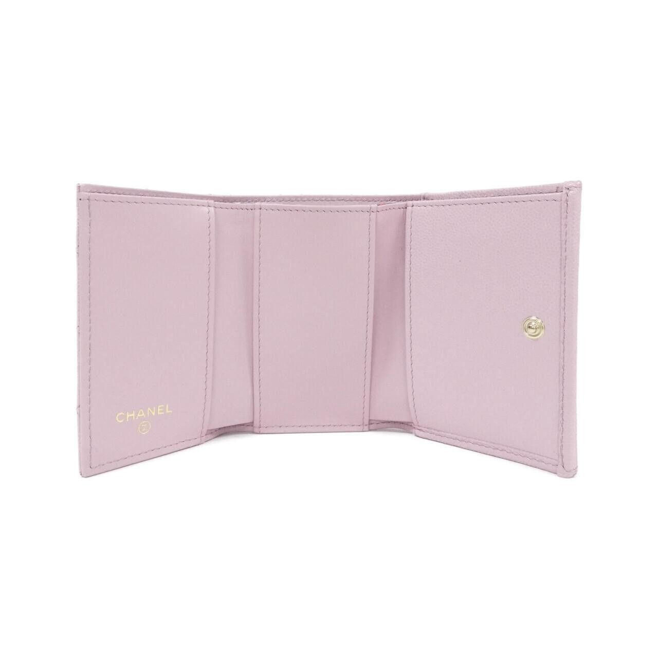 Chanel Chanel Chanel AP4084 Caviar Skin Wallet Leather Short Wallet AP4084 DUTY FREE for USA Size ONE SIZE - 6 Thumbnail