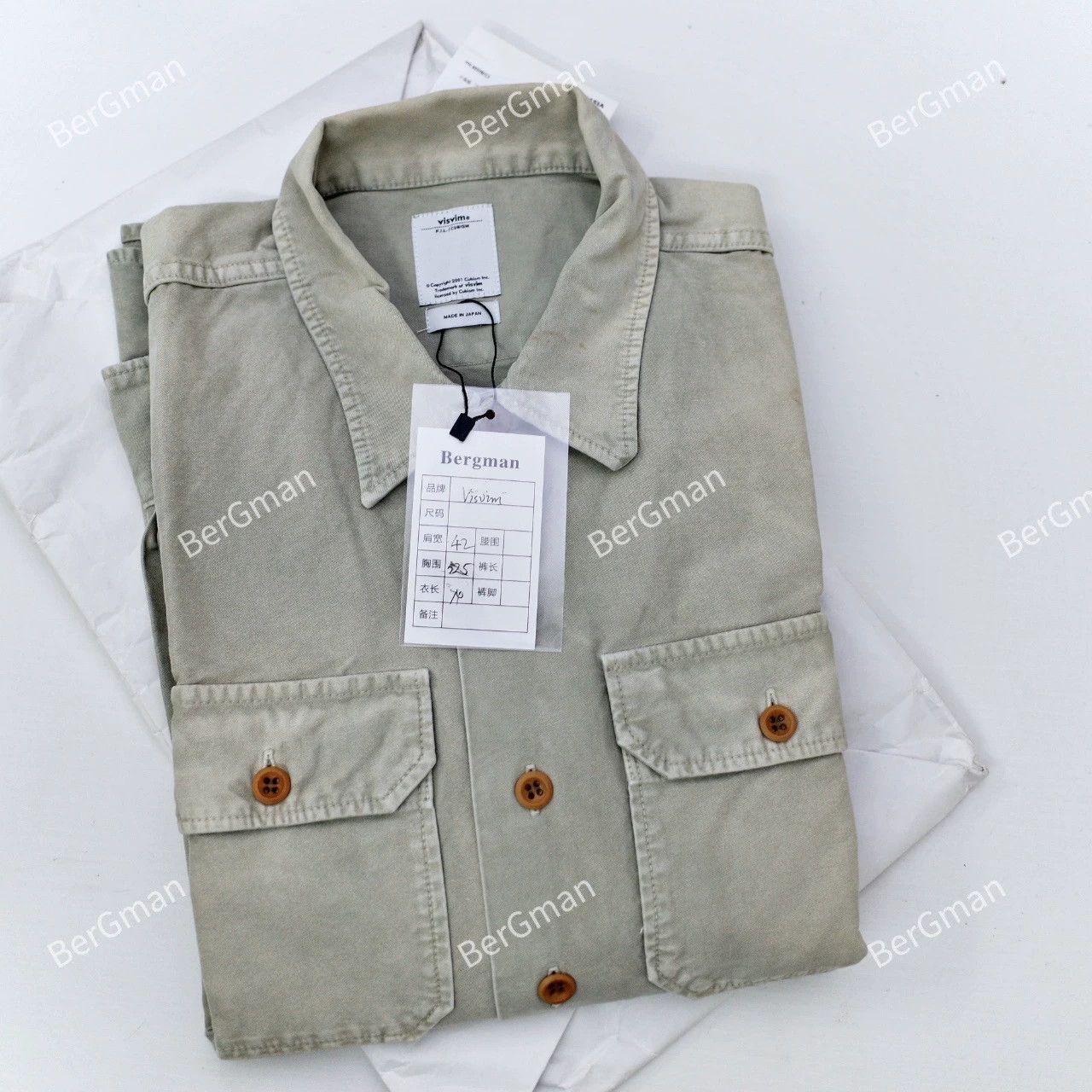Visvim VISVIM BIG GAME SHIRT CLIMBER L/S Size US M / EU 48-50 / 2 - 9 Thumbnail