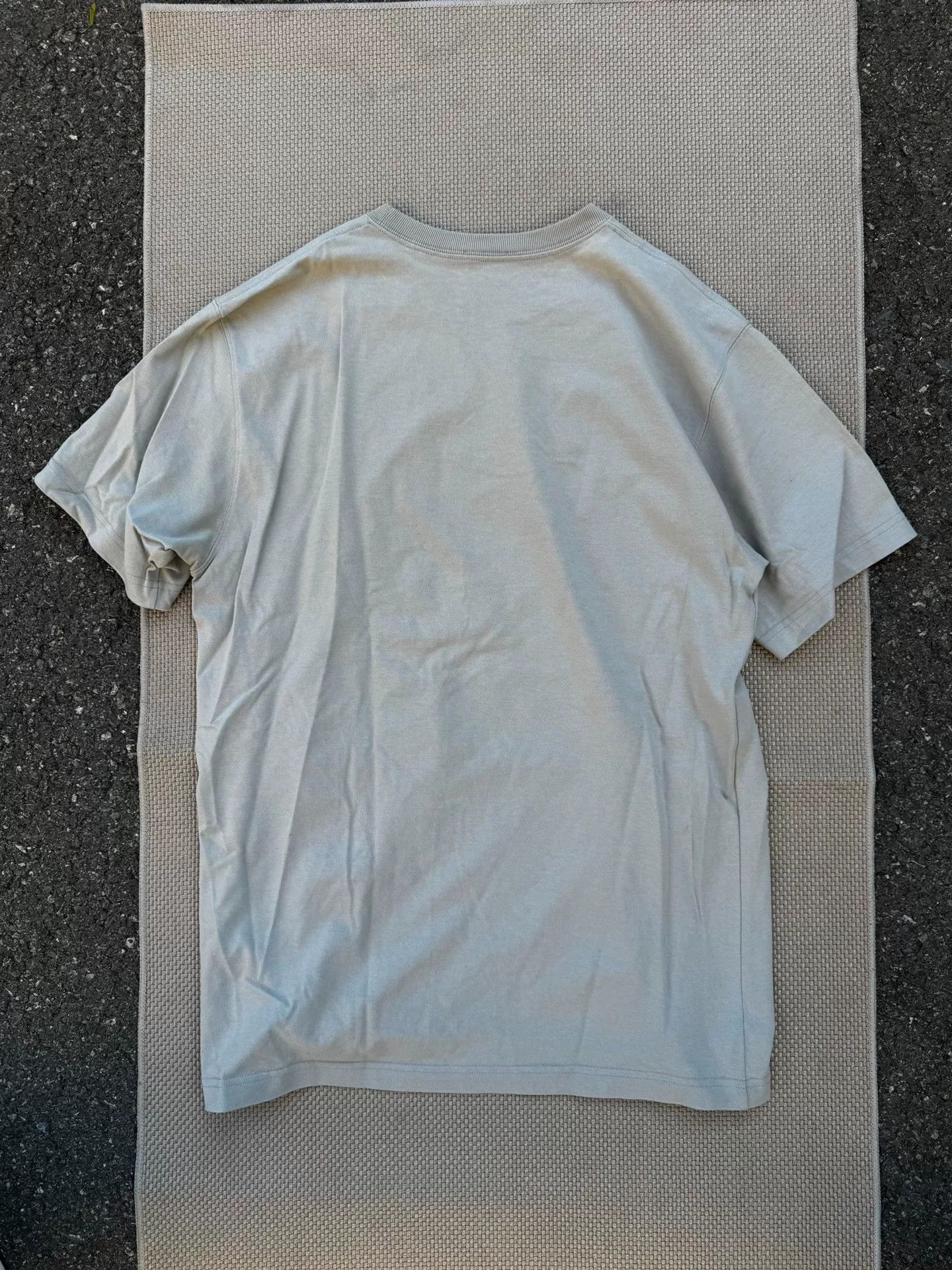 Dior Dior x AJ Embroidered Logo Gray Tee Size US XL / EU 56 / 4 - 2 Thumbnail