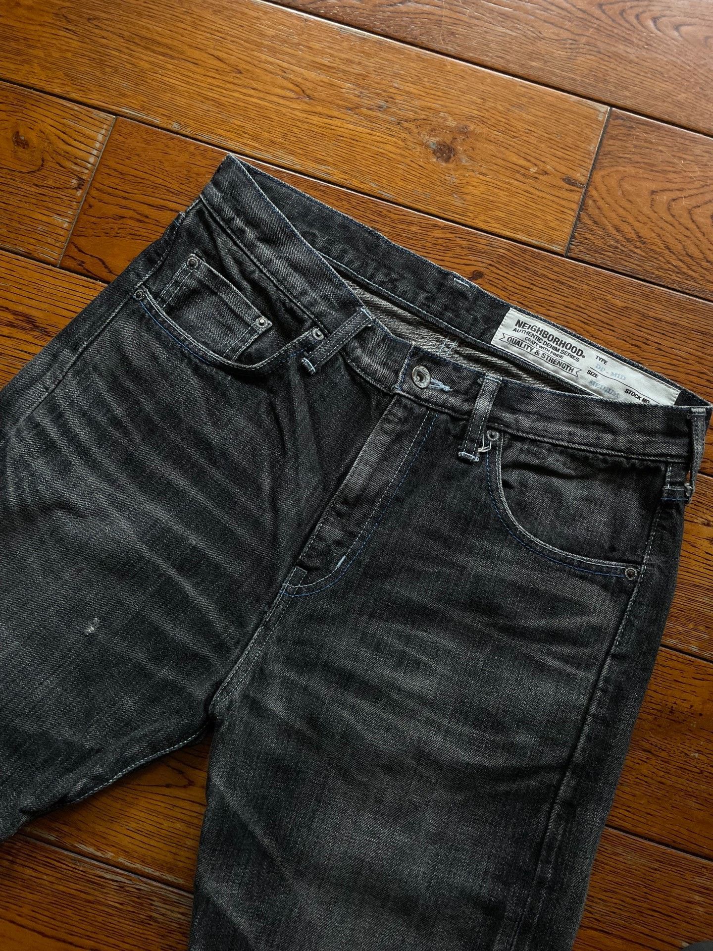 Neighborhood NEIGHBORHOOD Washed Denim DP Mid Size US 30 / EU 46 - 2 Thumbnail