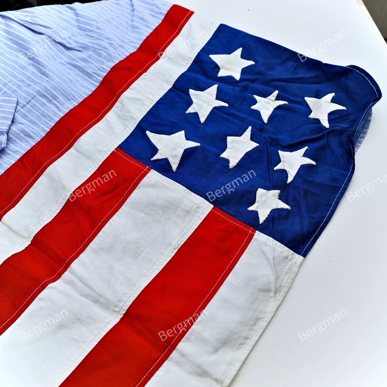 Visvim visvim Silk Flag Shirt Early 2015 Size US M / EU 48-50 / 2 - 4 Thumbnail